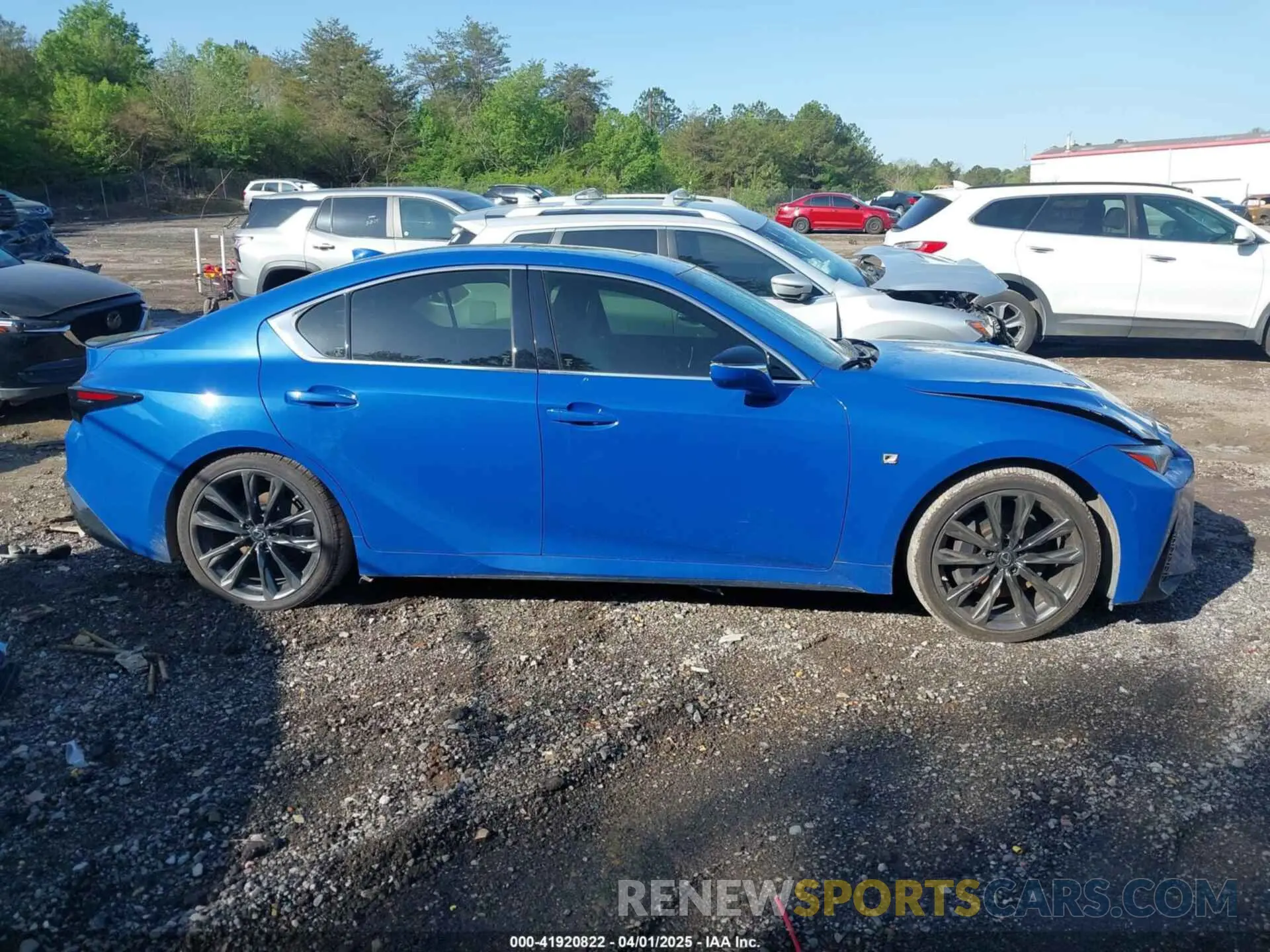 13 fotografías del automóvil dañado JTHGZ1B20N5049510 LEXUS IS 350 2022