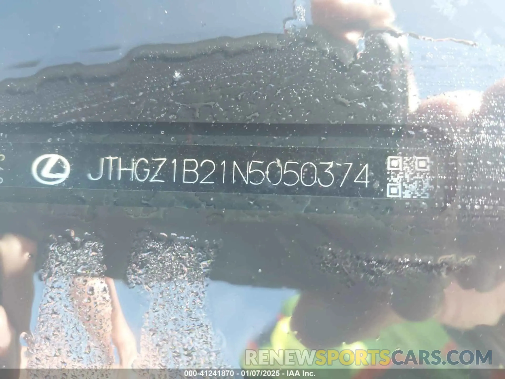 9 fotografías del automóvil dañado JTHGZ1B21N5050374 LEXUS IS 350 2022