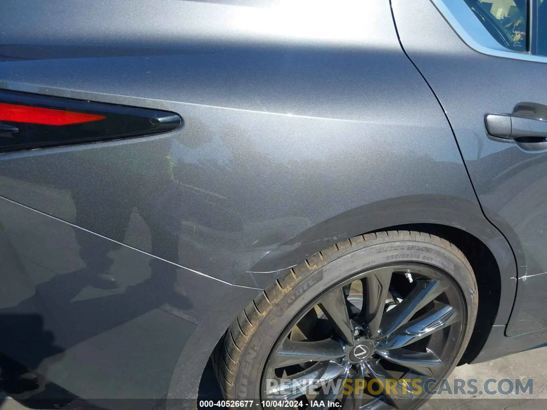 6 fotografías del automóvil dañado JTHGZ1B21N5056014 LEXUS IS 350 2022