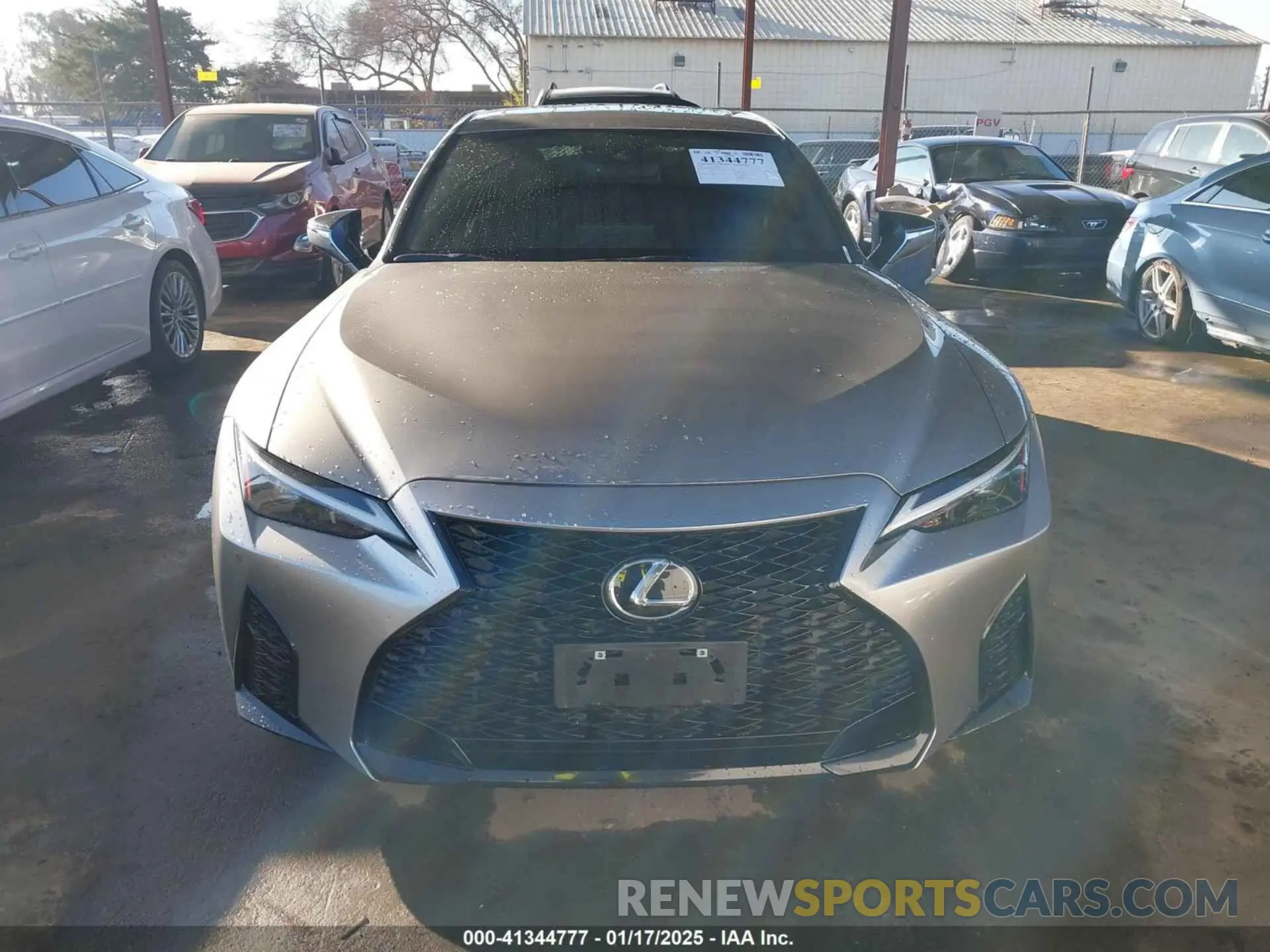 12 fotografías del automóvil dañado JTHGZ1B25N5049728 LEXUS IS 350 2022