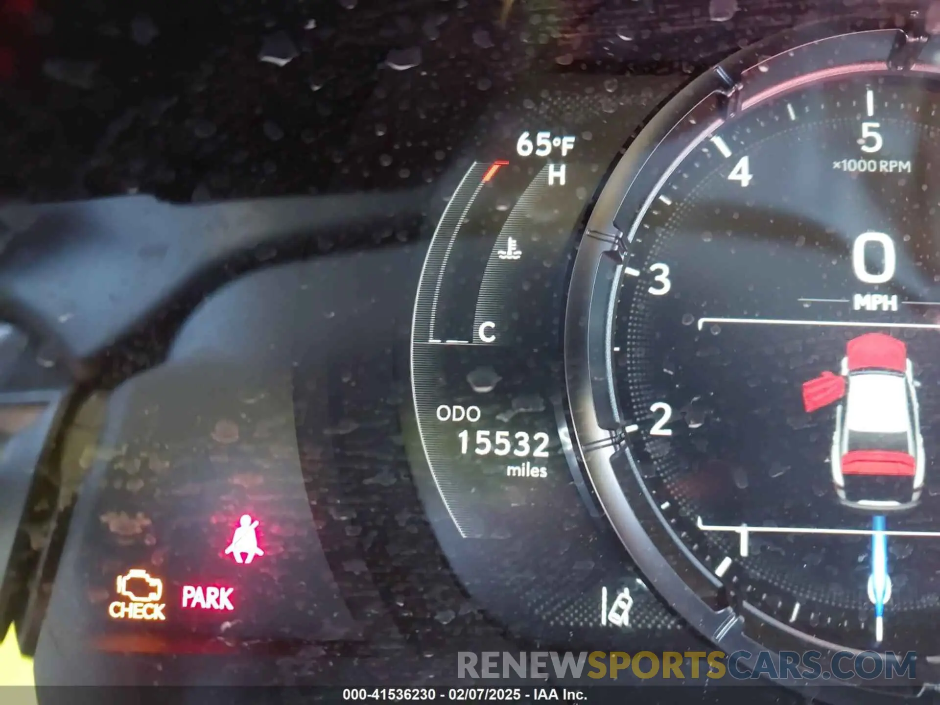 15 fotografías del automóvil dañado JTHGZ1B20P5062521 LEXUS IS 350 2023