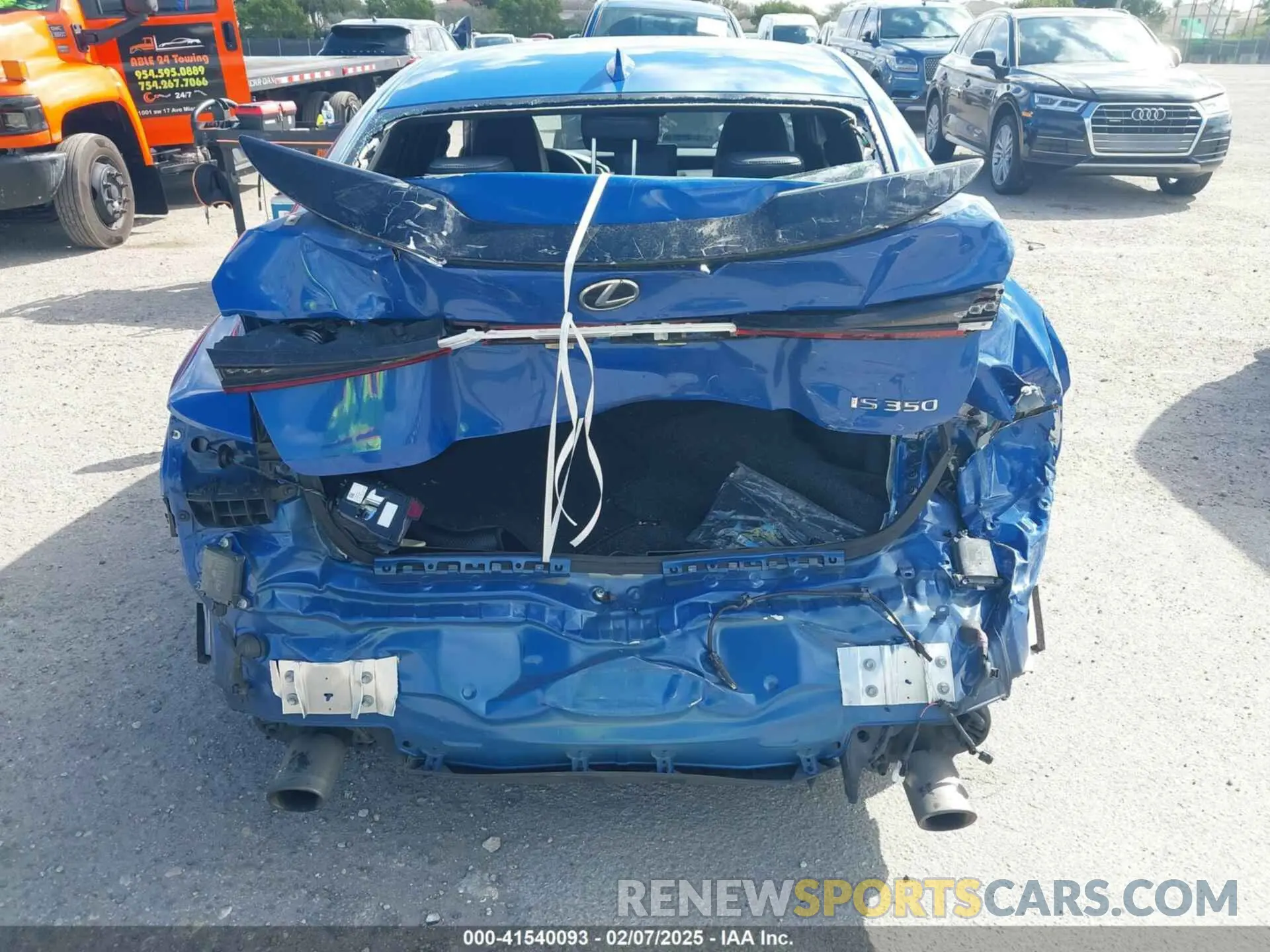 6 fotografías del automóvil dañado JTHGZ1B21P5066464 LEXUS IS 350 2023