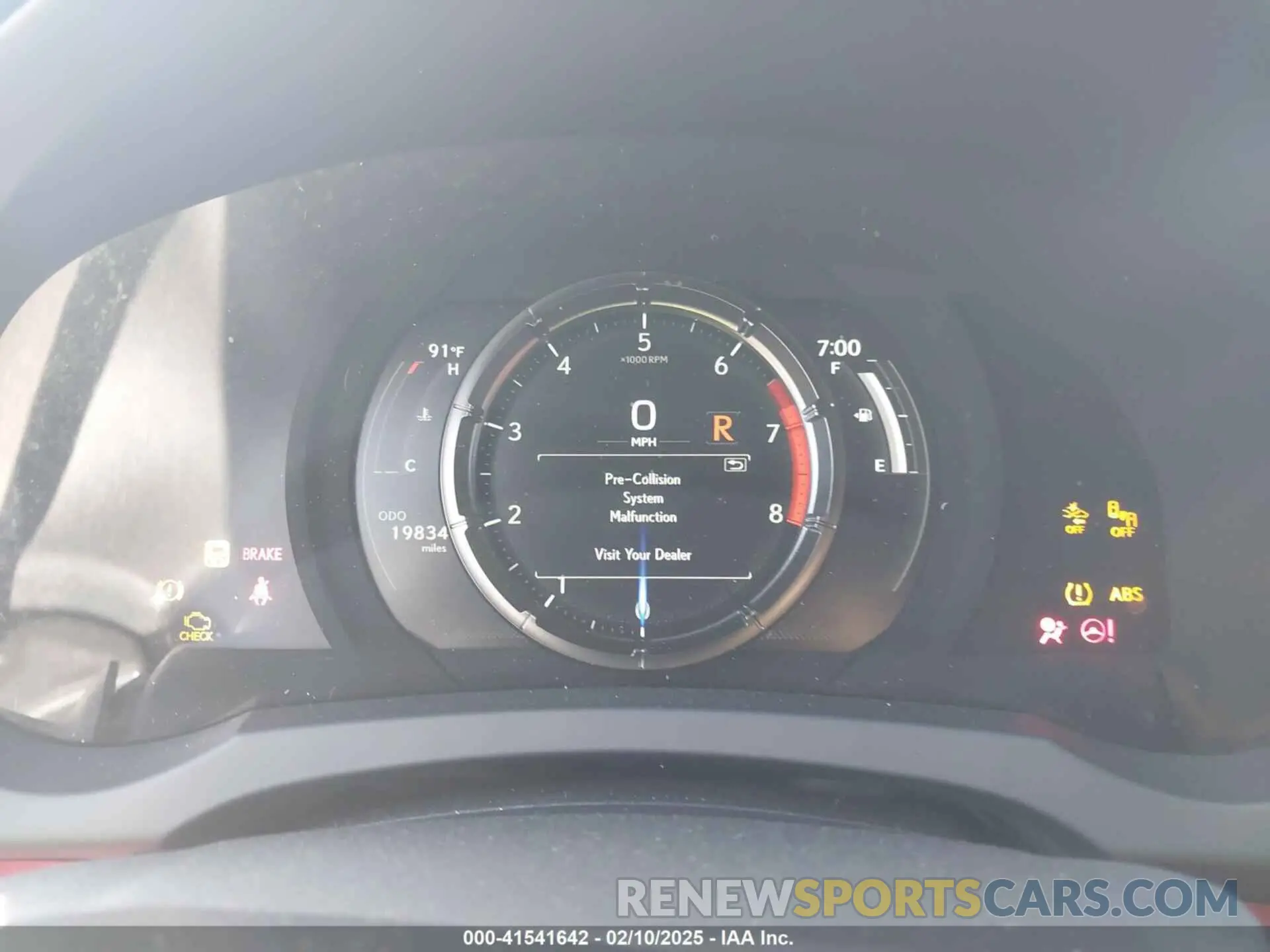 7 fotografías del automóvil dañado JTHGZ1B23P5064926 LEXUS IS 350 2023