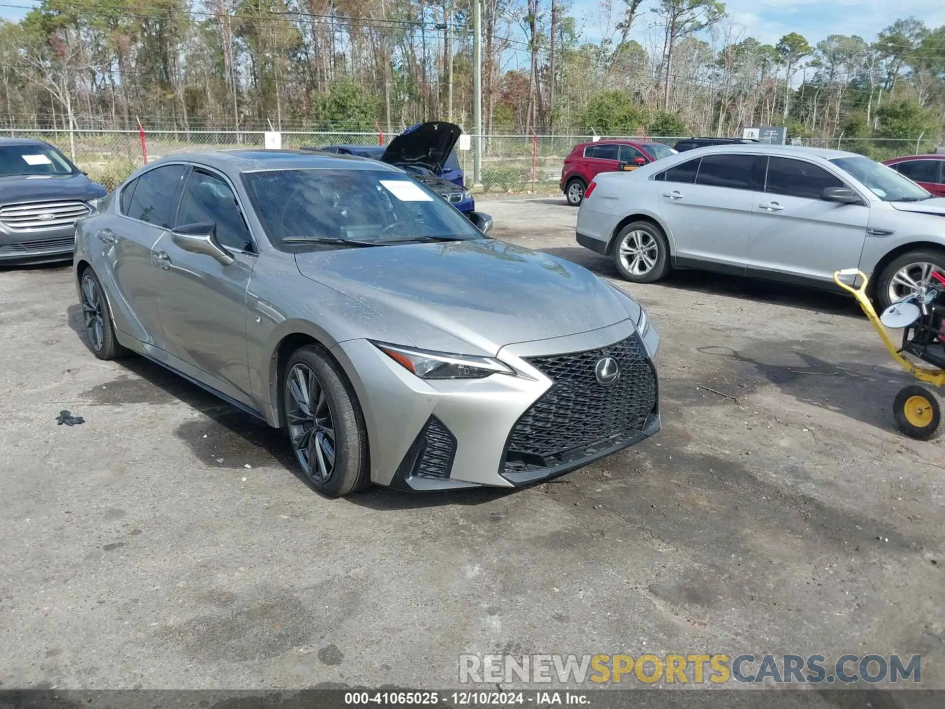 1 fotografías del automóvil dañado JTHGZ1B24P5061646 LEXUS IS 350 2023