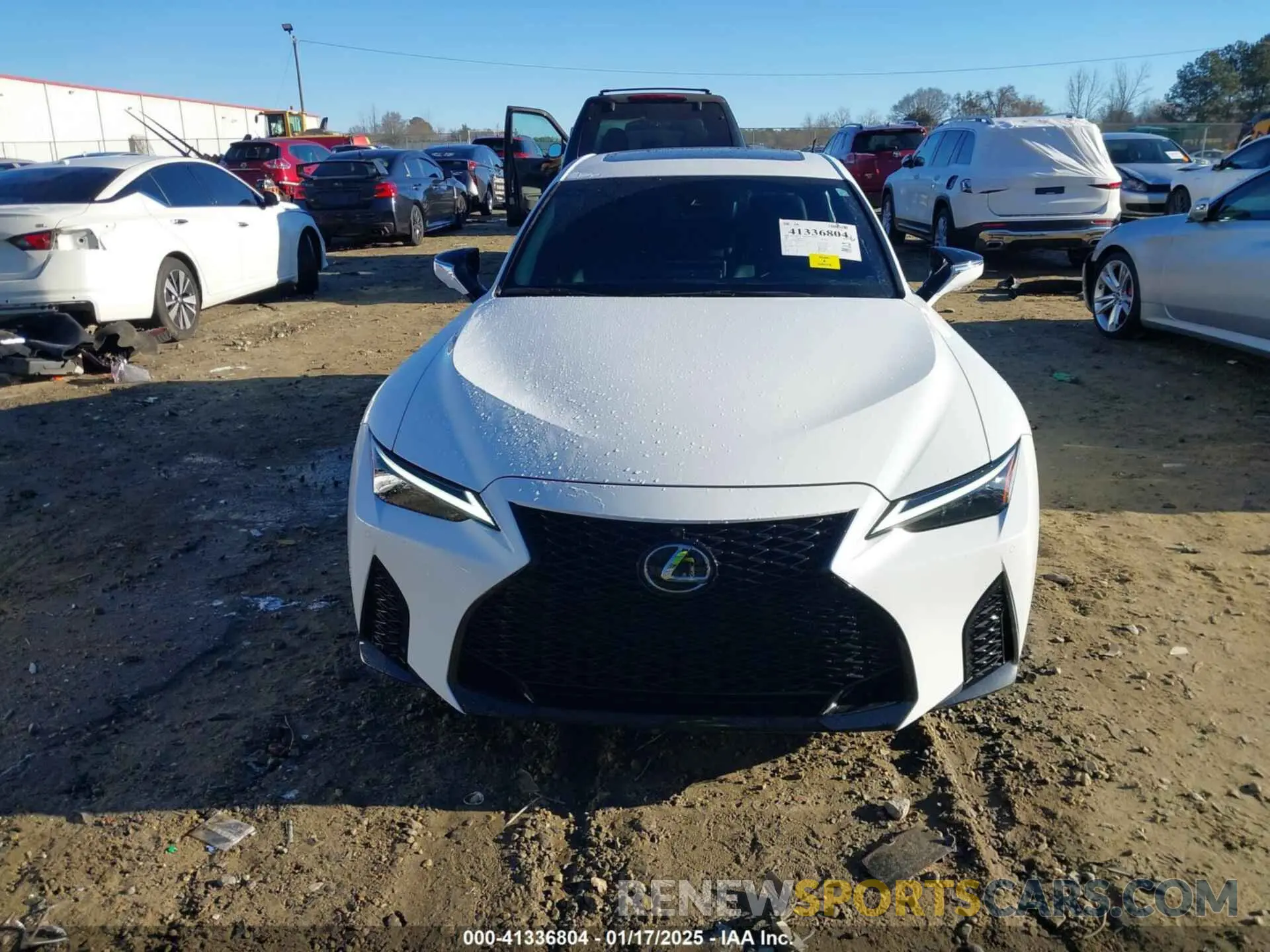 12 fotografías del automóvil dañado JTHGZ1B24P5062750 LEXUS IS 350 2023
