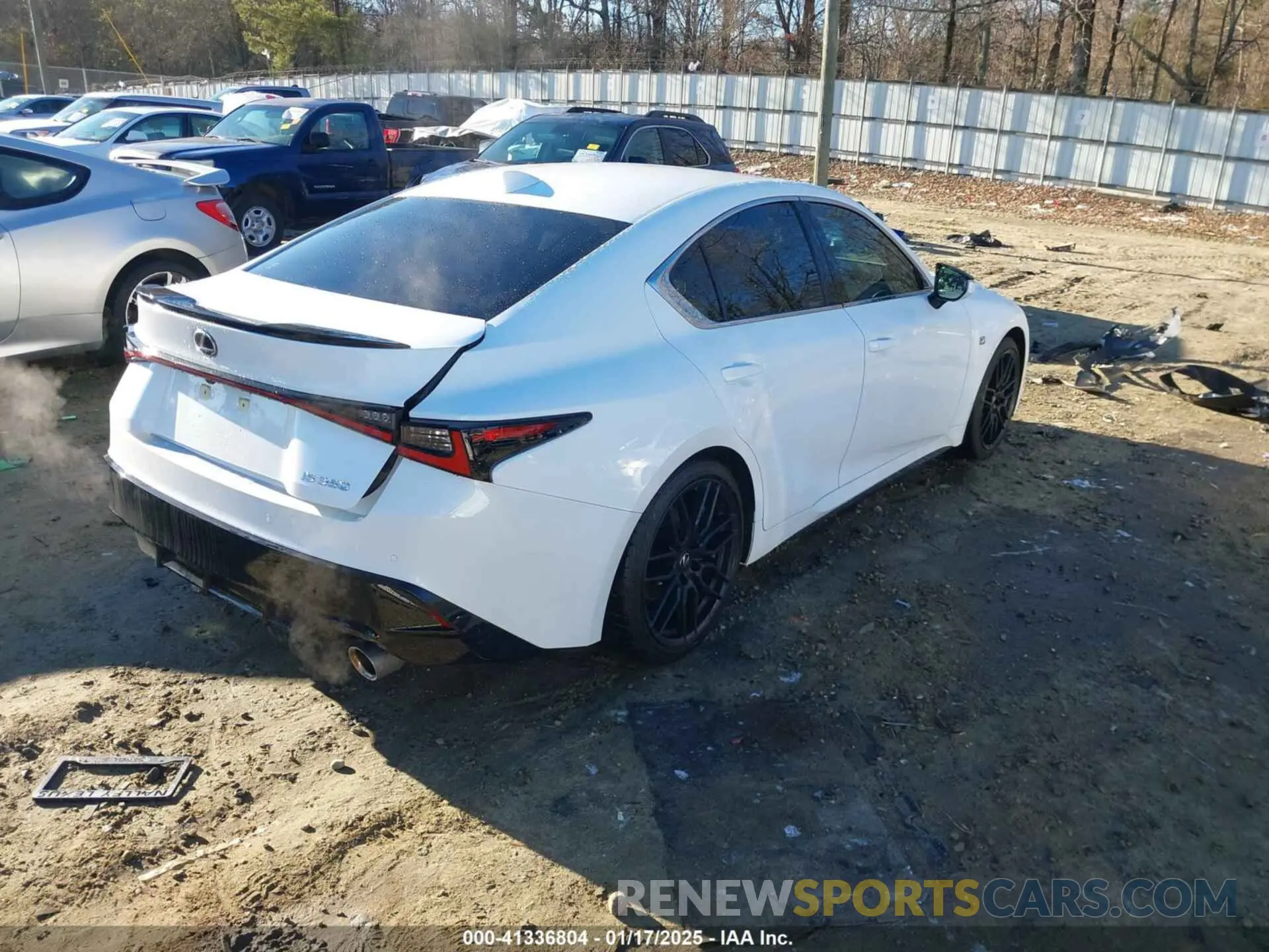 4 fotografías del automóvil dañado JTHGZ1B24P5062750 LEXUS IS 350 2023