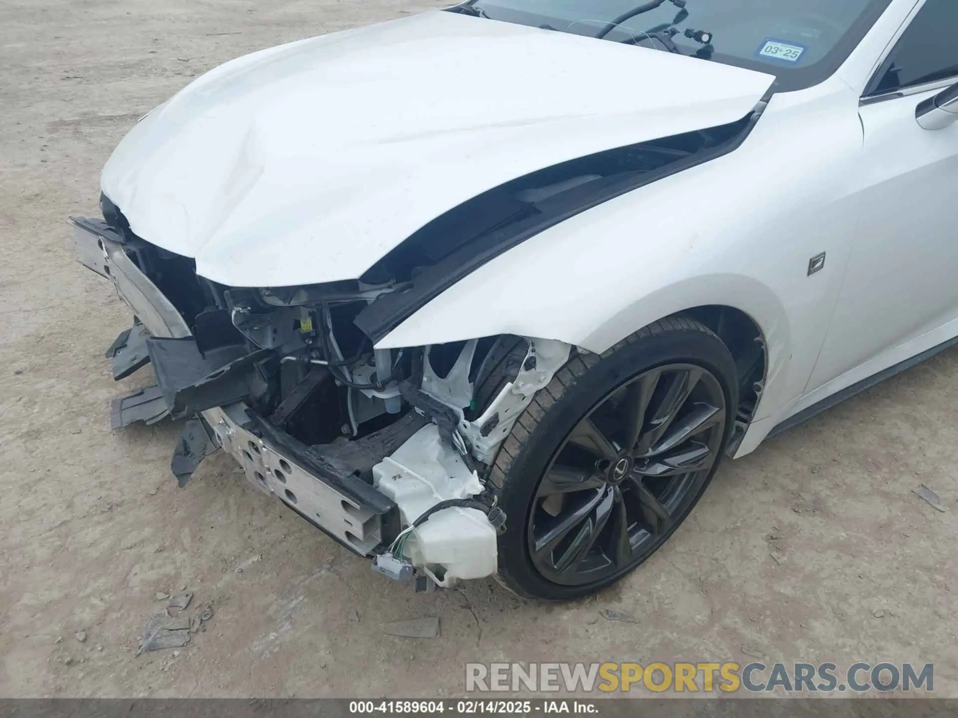 6 fotografías del automóvil dañado JTHGZ1B25P5063857 LEXUS IS 350 2023