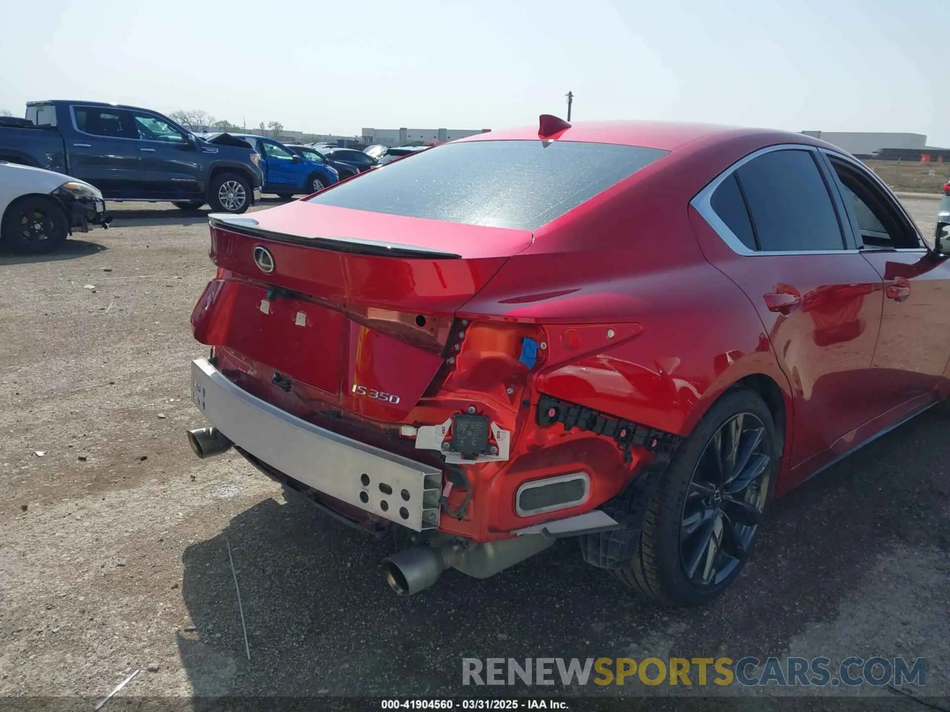 6 fotografías del automóvil dañado JTHGZ1B27P5059227 LEXUS IS 350 2023