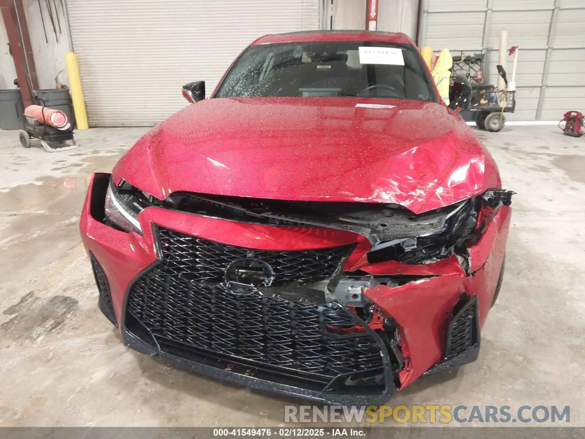 6 fotografías del automóvil dañado JTHGZ1B28P5067949 LEXUS IS 350 2023