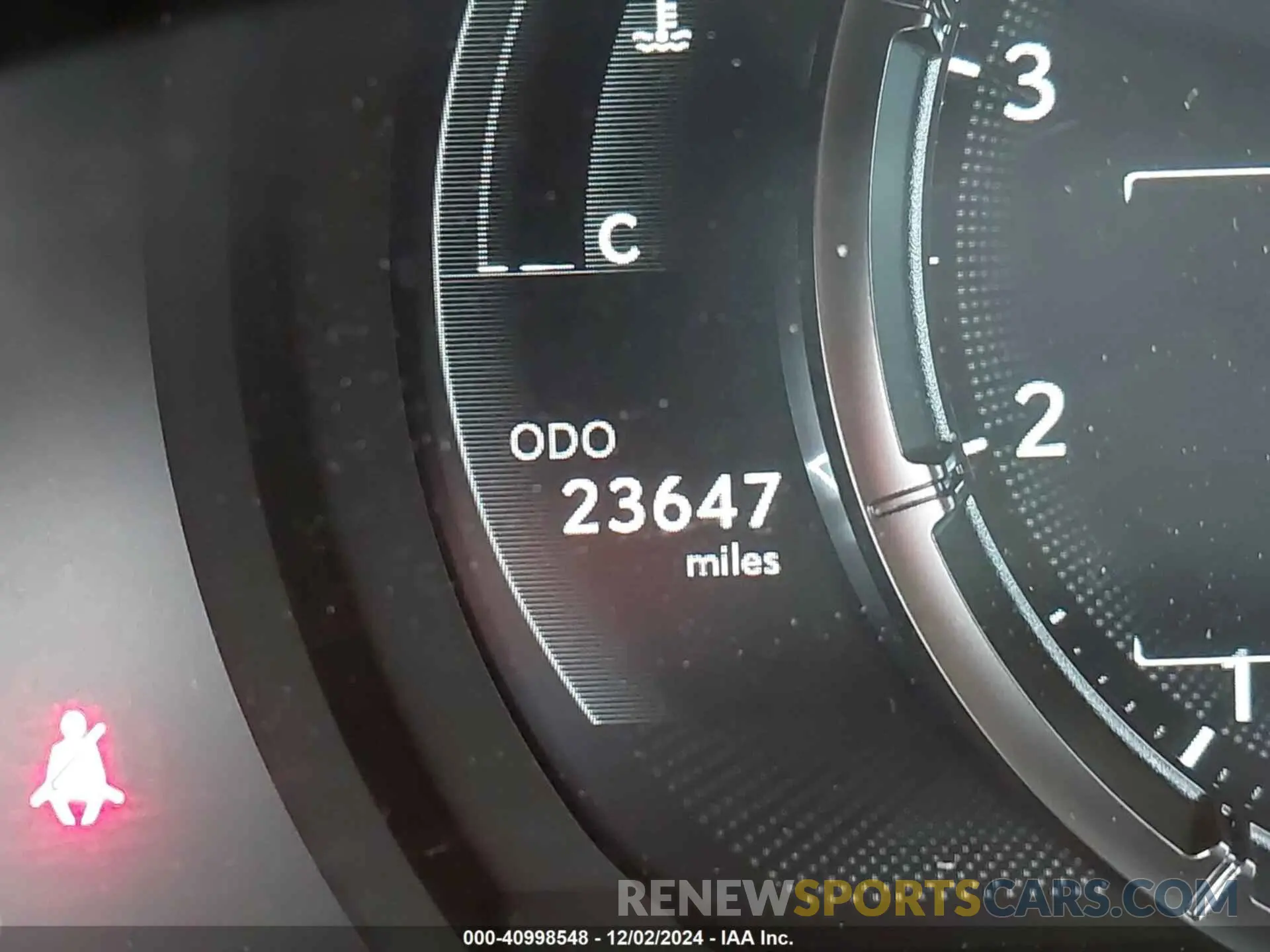 15 fotografías del automóvil dañado JTHGZ1B2XP5059612 LEXUS IS 350 2023