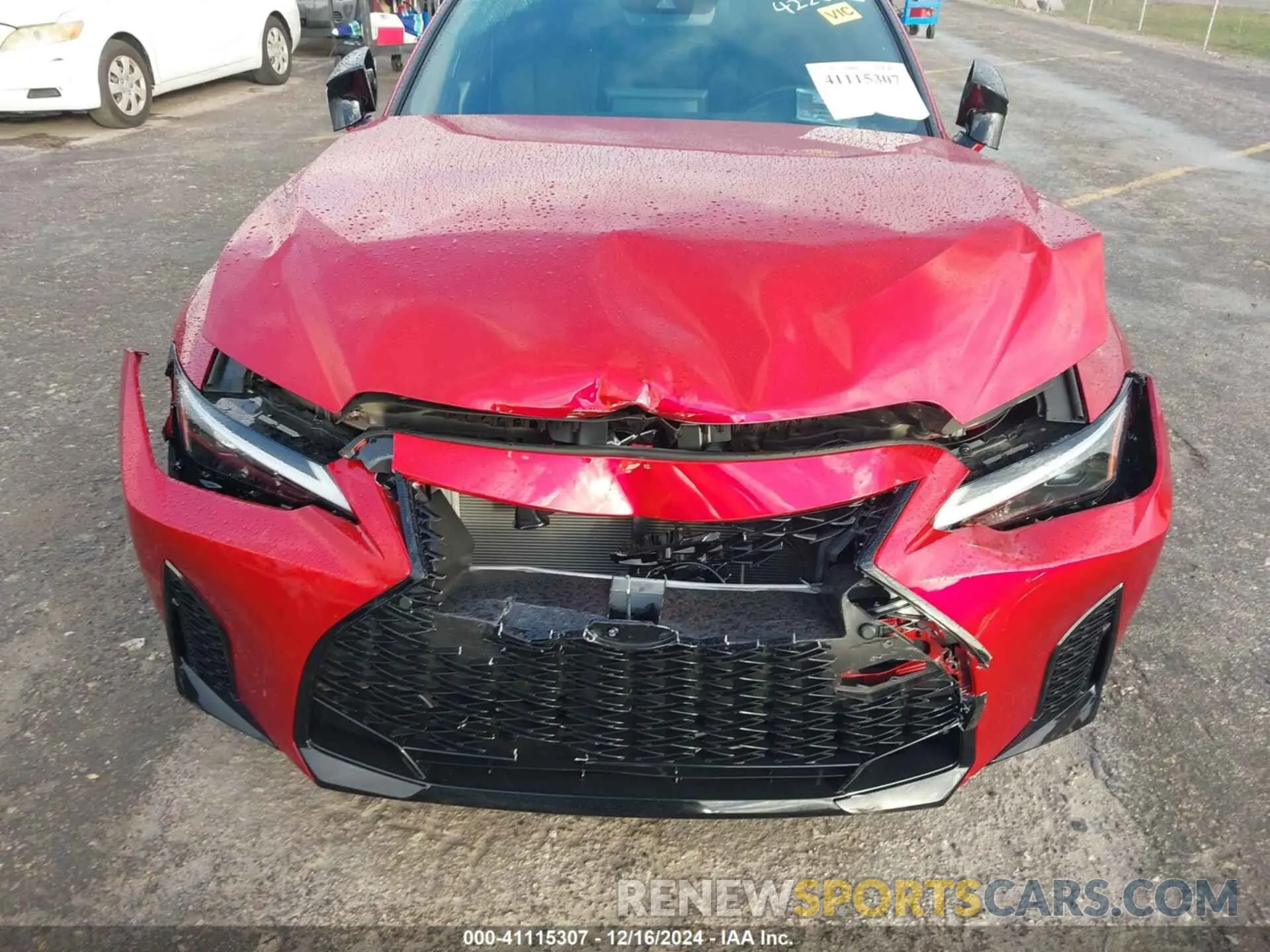 6 fotografías del automóvil dañado JTHGZ1B2XP5069864 LEXUS IS 350 2023