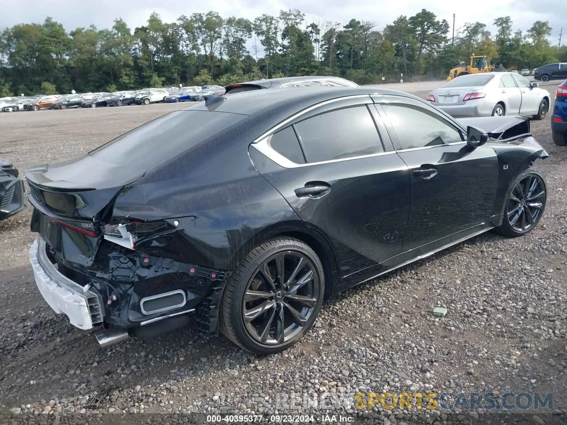 4 fotografías del automóvil dañado JTHGZ1E21P5029412 LEXUS IS 350 2023