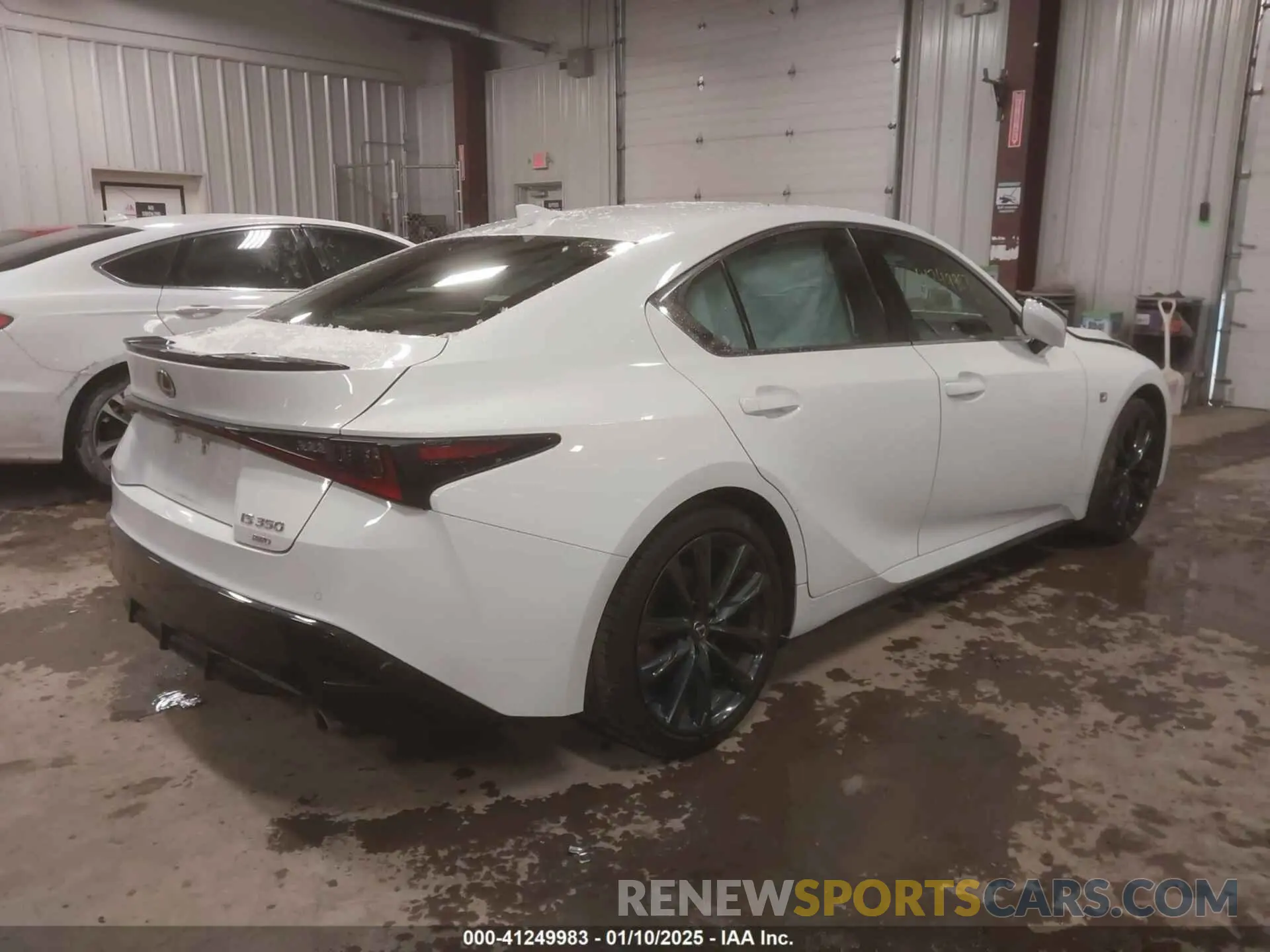 4 fotografías del automóvil dañado JTHGZ1E28P5032470 LEXUS IS 350 2023