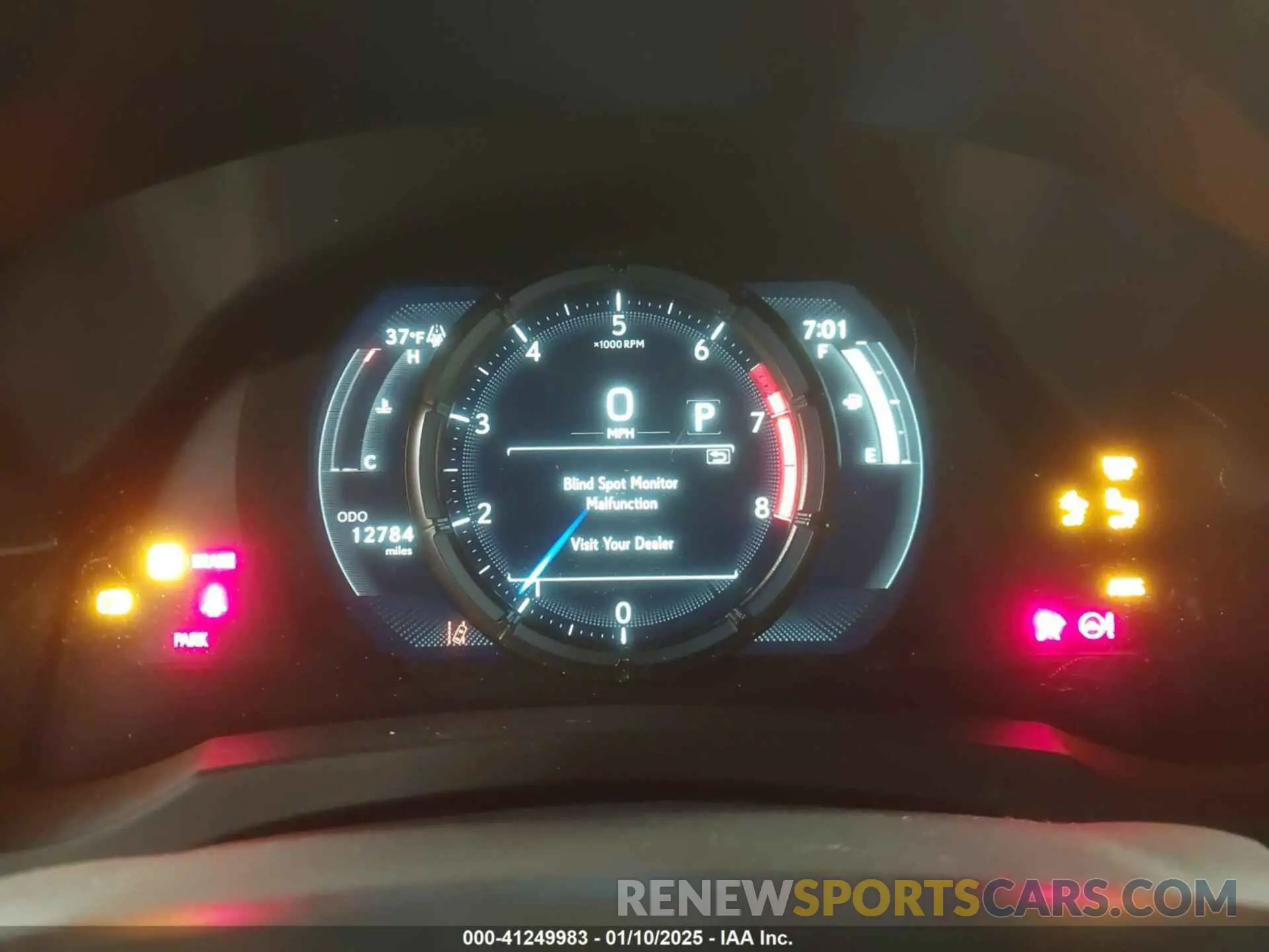 7 fotografías del automóvil dañado JTHGZ1E28P5032470 LEXUS IS 350 2023