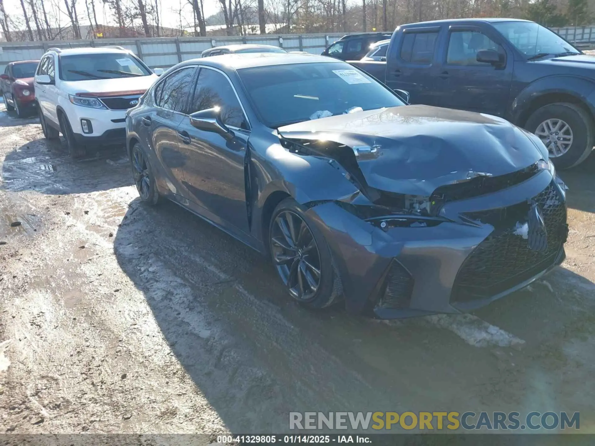 1 fotografías del automóvil dañado JTHBZ1B22R5080533 LEXUS IS 350 2024
