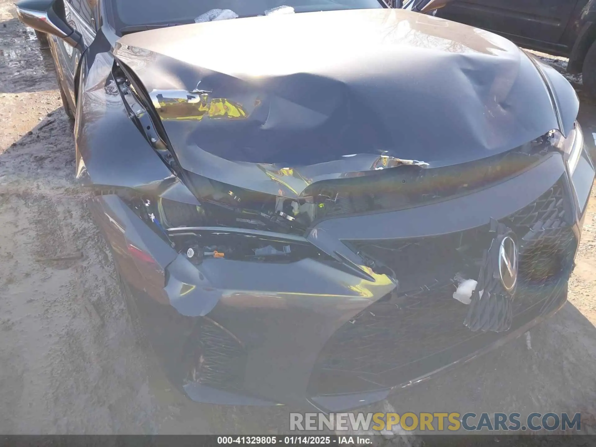 6 fotografías del automóvil dañado JTHBZ1B22R5080533 LEXUS IS 350 2024