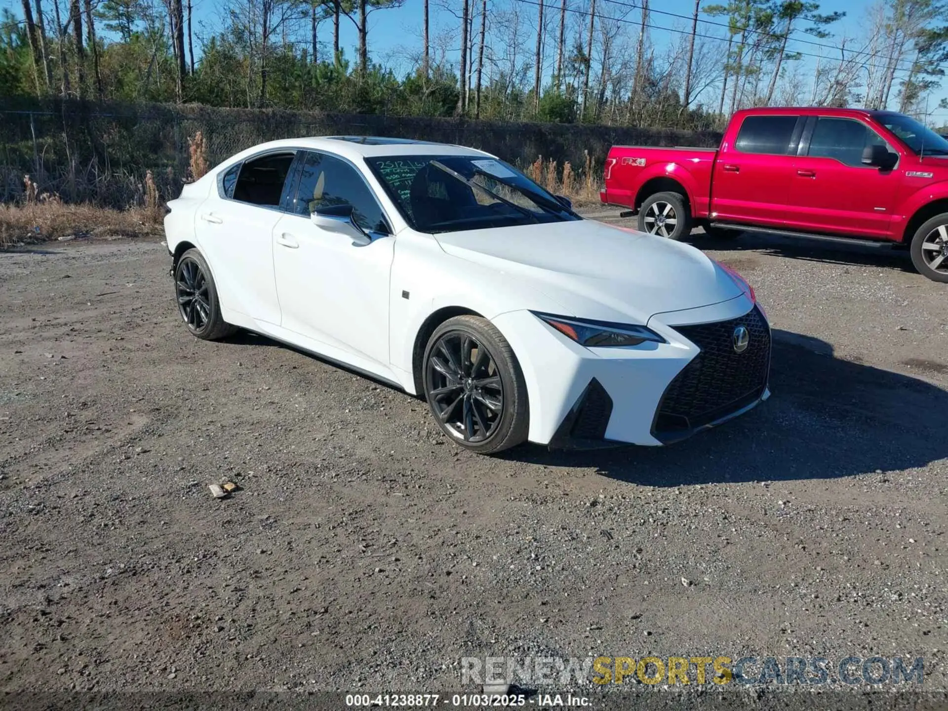 1 fotografías del automóvil dañado JTHBZ1B25R5075603 LEXUS IS 350 2024