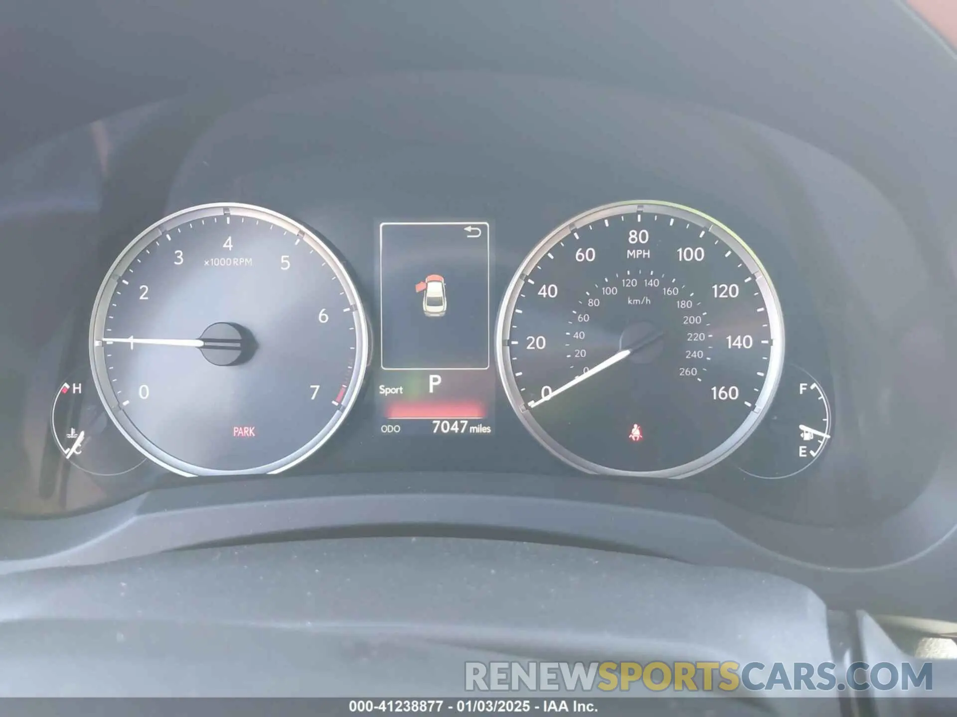 7 fotografías del automóvil dañado JTHBZ1B25R5075603 LEXUS IS 350 2024