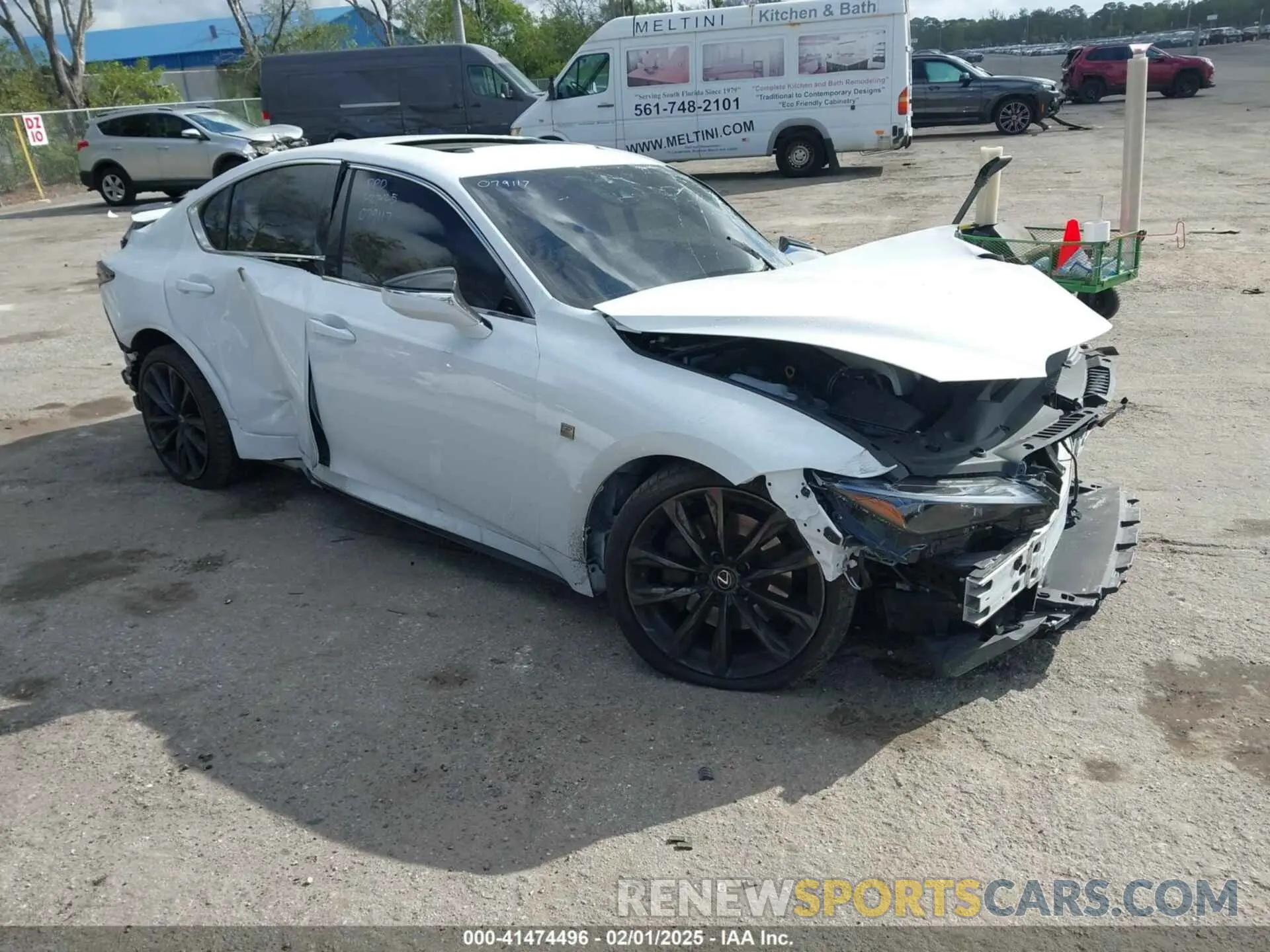 1 fotografías del automóvil dañado JTHBZ1B25R5079117 LEXUS IS 350 2024