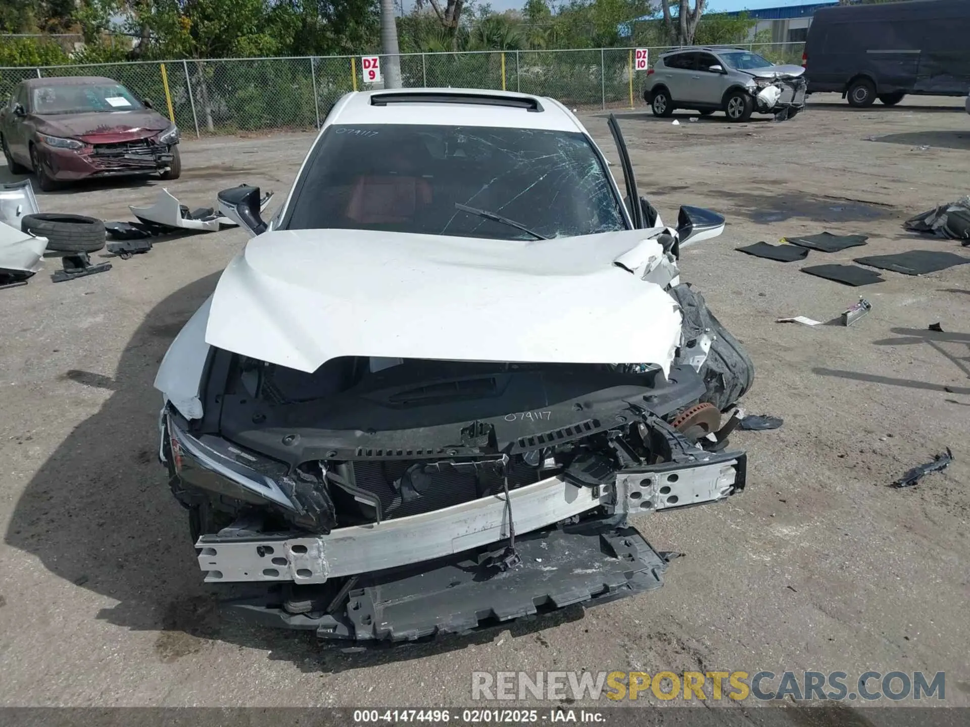 6 fotografías del automóvil dañado JTHBZ1B25R5079117 LEXUS IS 350 2024