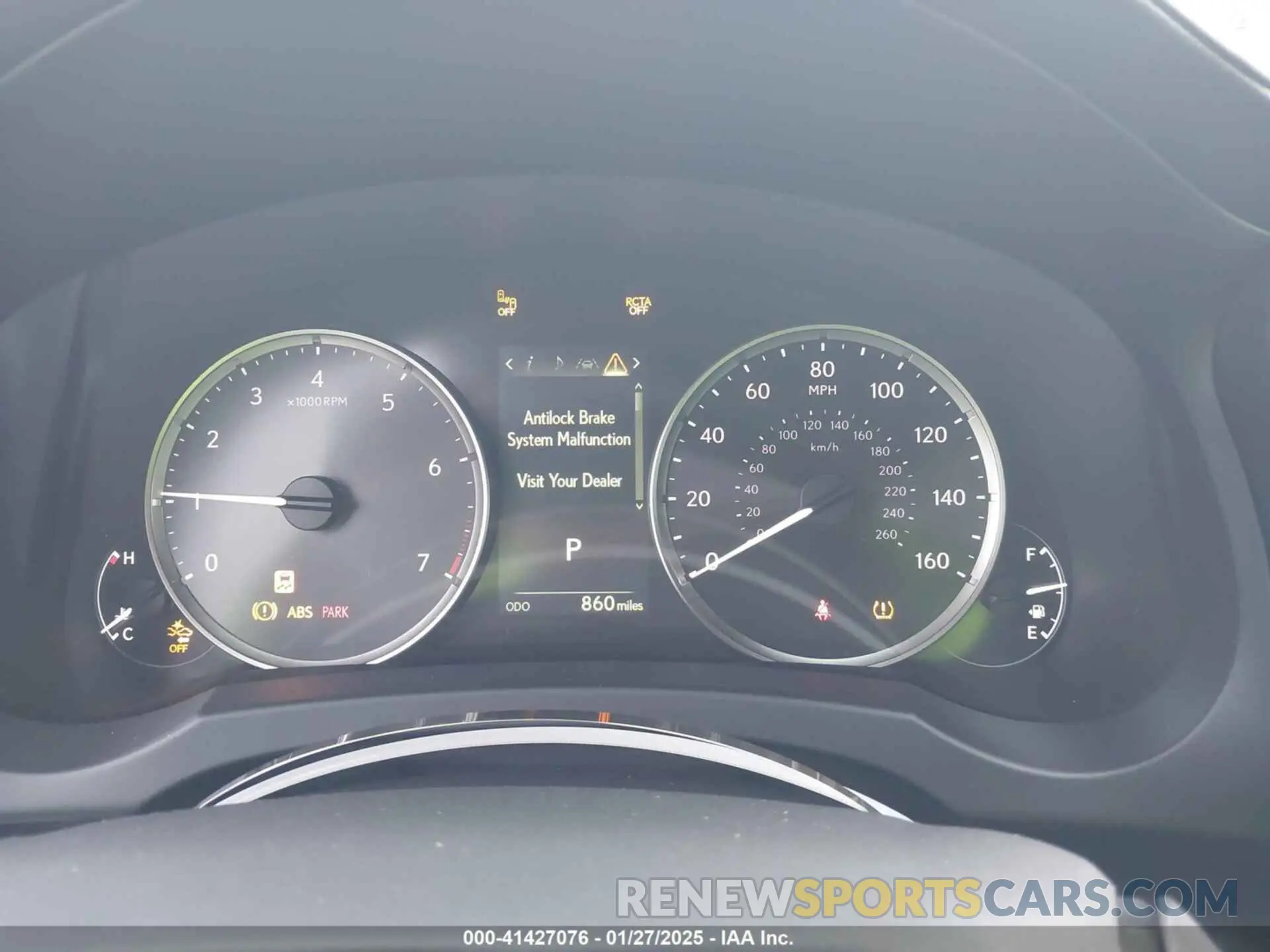 7 fotografías del automóvil dañado JTHBZ1B27R5081998 LEXUS IS 350 2024