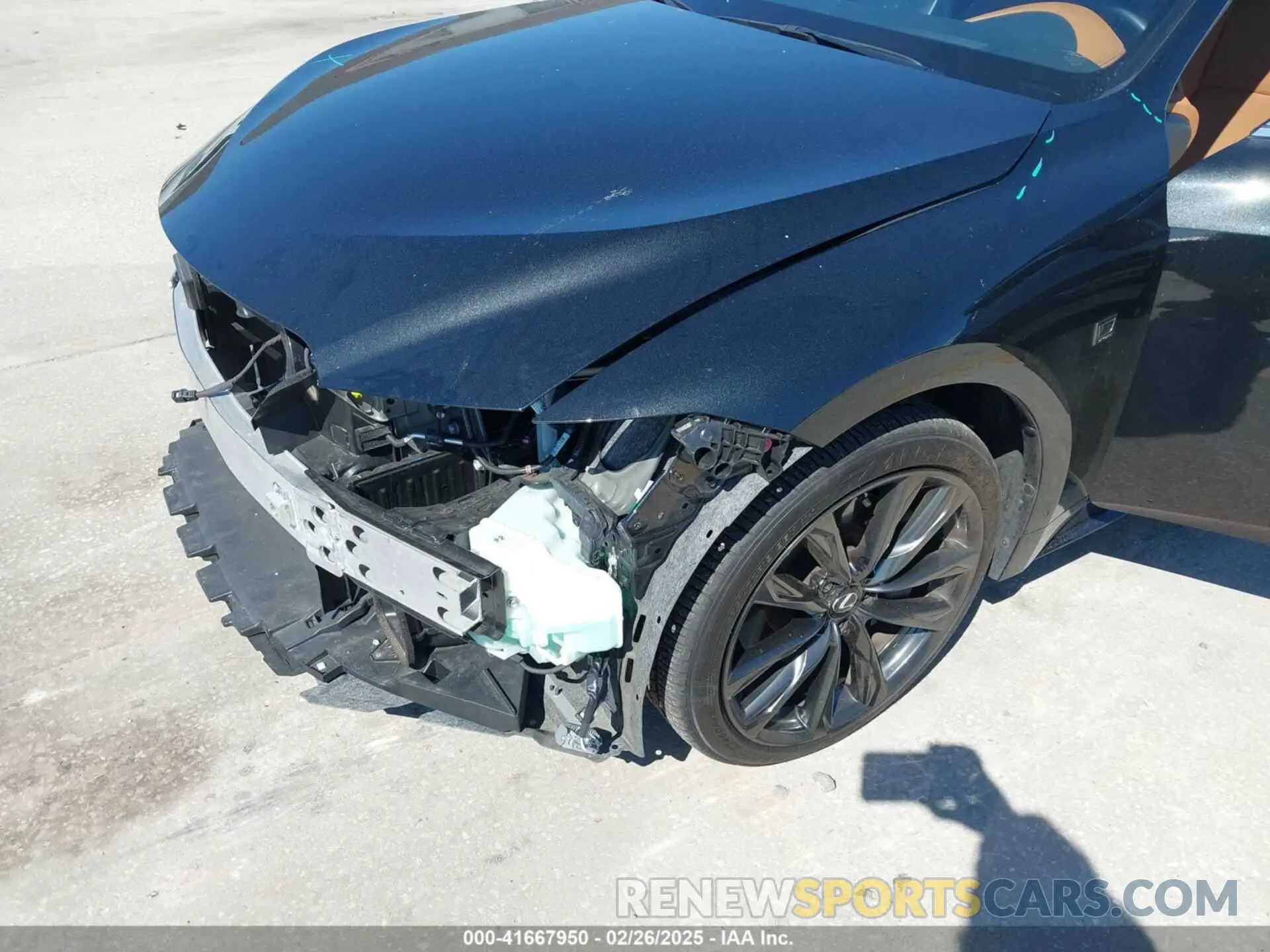 6 fotografías del automóvil dañado JTHBZ1B29R5078438 LEXUS IS 350 2024