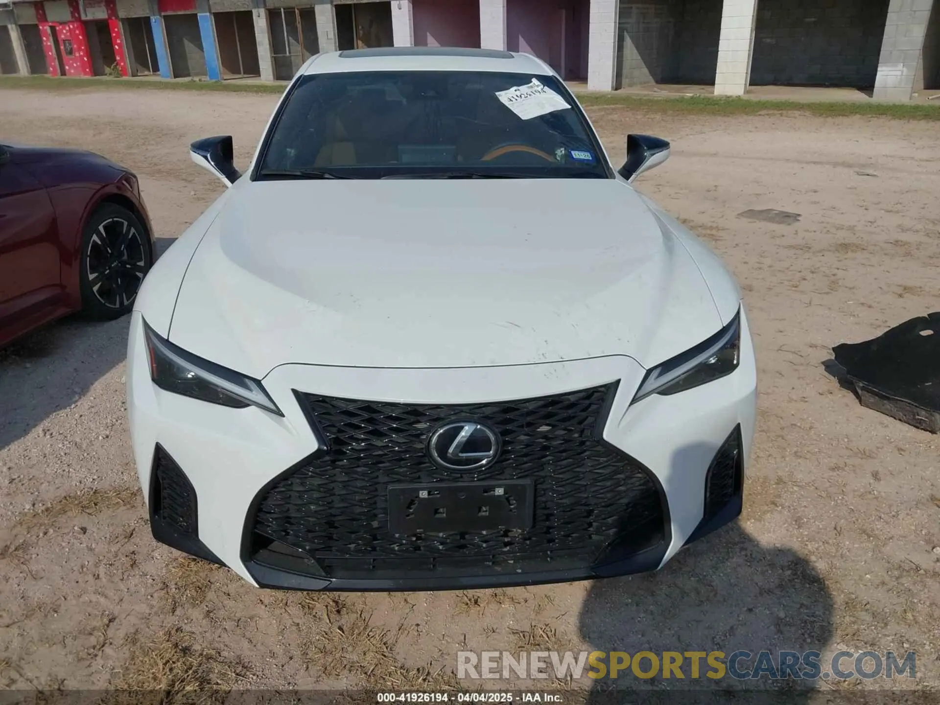 6 fotografías del automóvil dañado JTHBZ1B29R5080531 LEXUS IS 350 2024