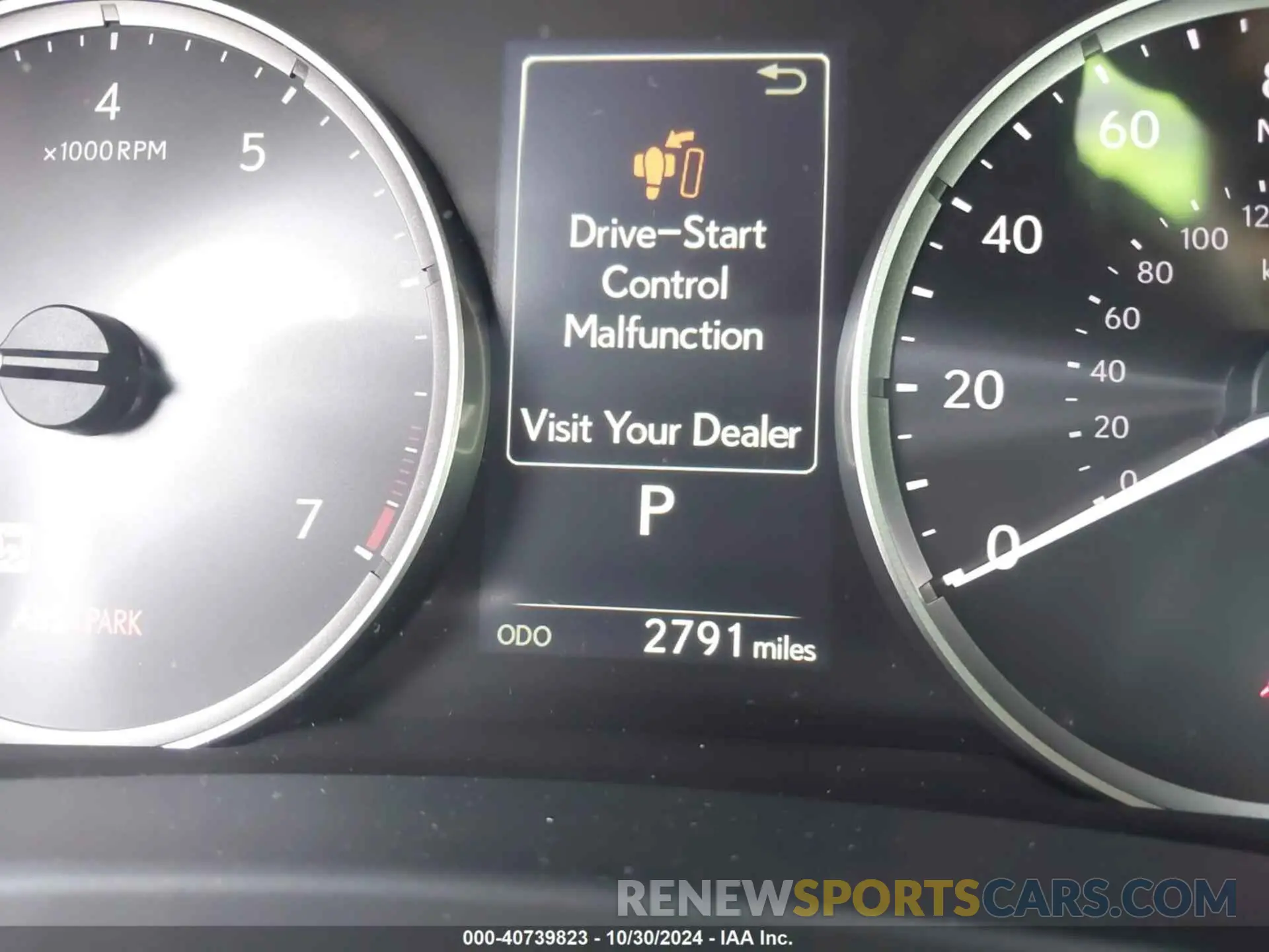 7 fotografías del automóvil dañado JTHBZ1B2XR5078514 LEXUS IS 350 2024