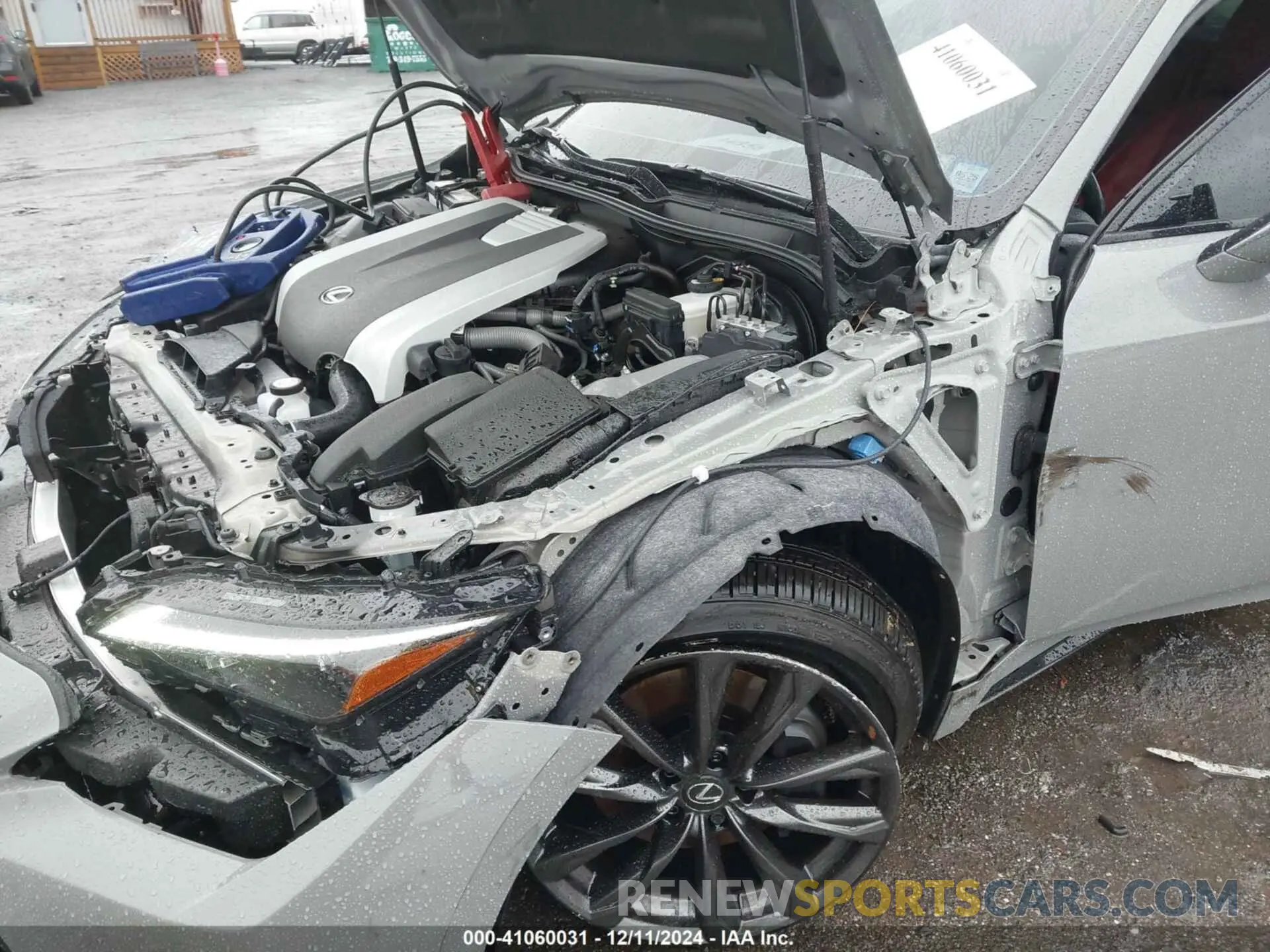 19 fotografías del automóvil dañado JTHBZ1E22R5035541 LEXUS IS 350 2024