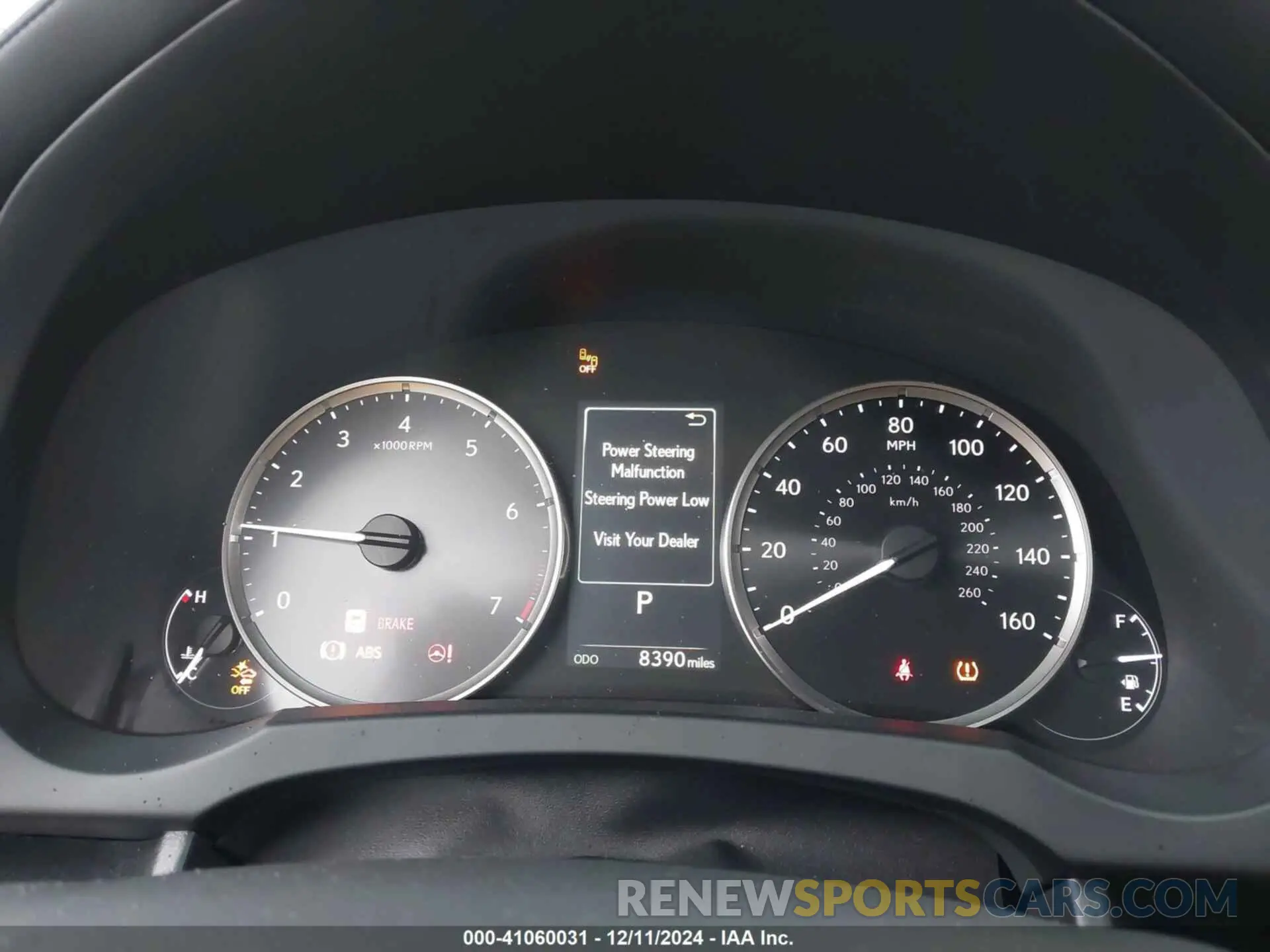 7 fotografías del automóvil dañado JTHBZ1E22R5035541 LEXUS IS 350 2024