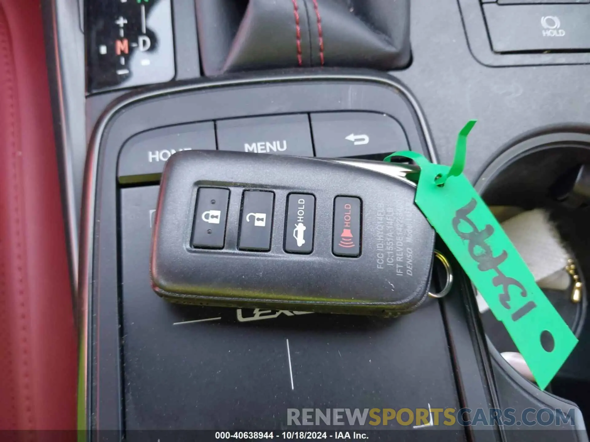 11 fotografías del automóvil dañado JTHGZ1B21R5078858 LEXUS IS 350 2024