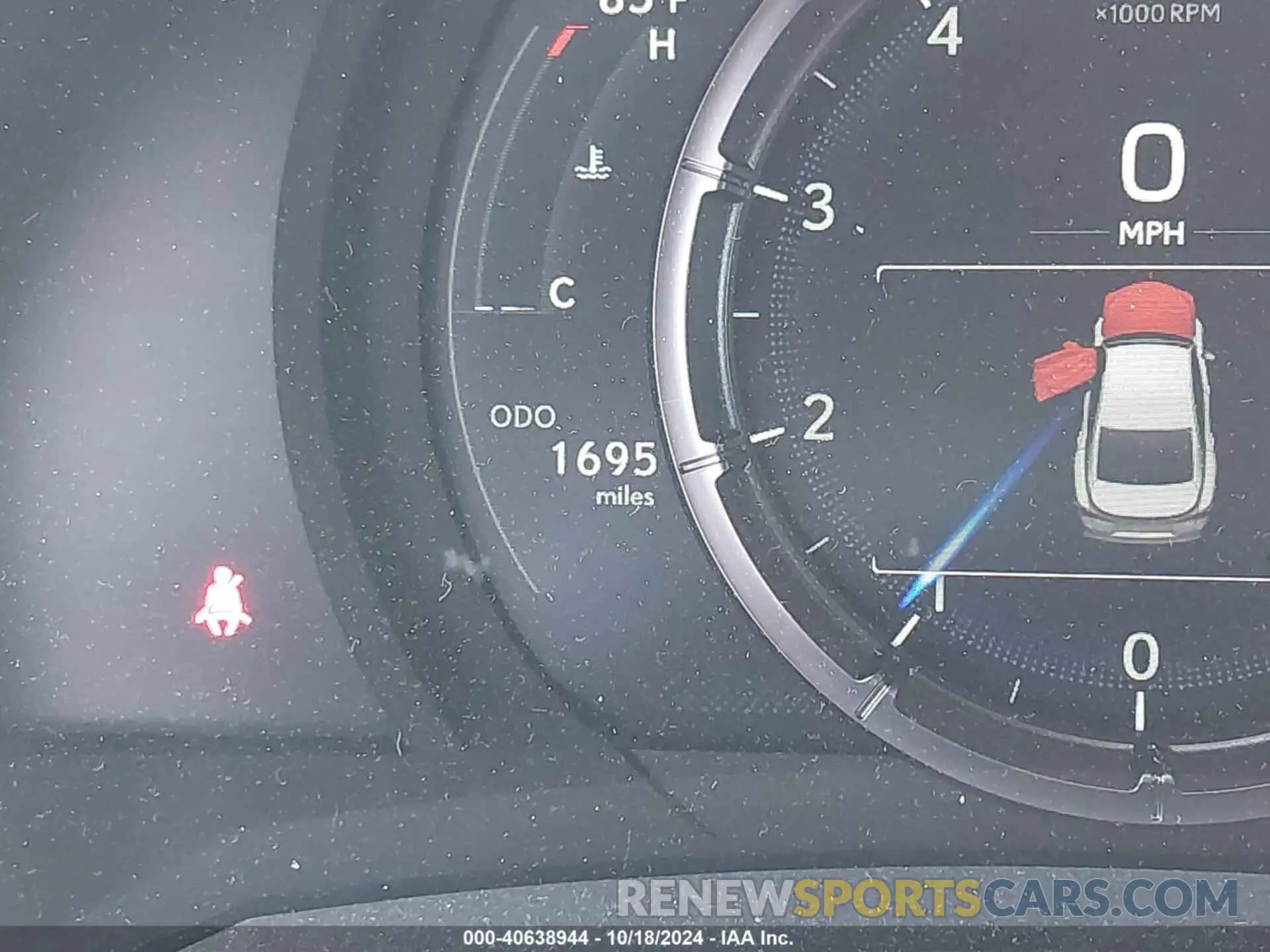 15 fotografías del automóvil dañado JTHGZ1B21R5078858 LEXUS IS 350 2024