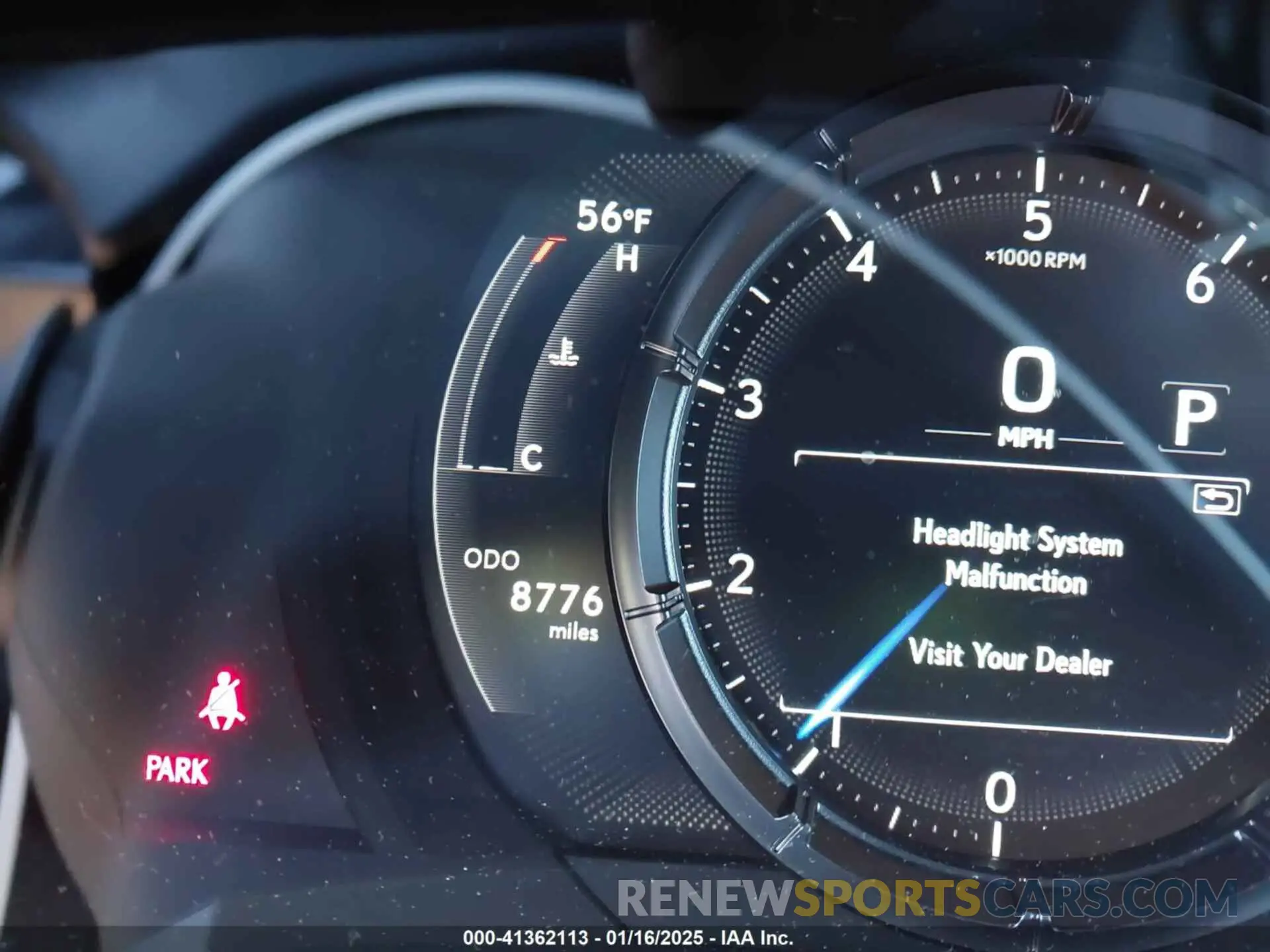 16 fotografías del automóvil dañado JTHGZ1B24R5076652 LEXUS IS 350 2024