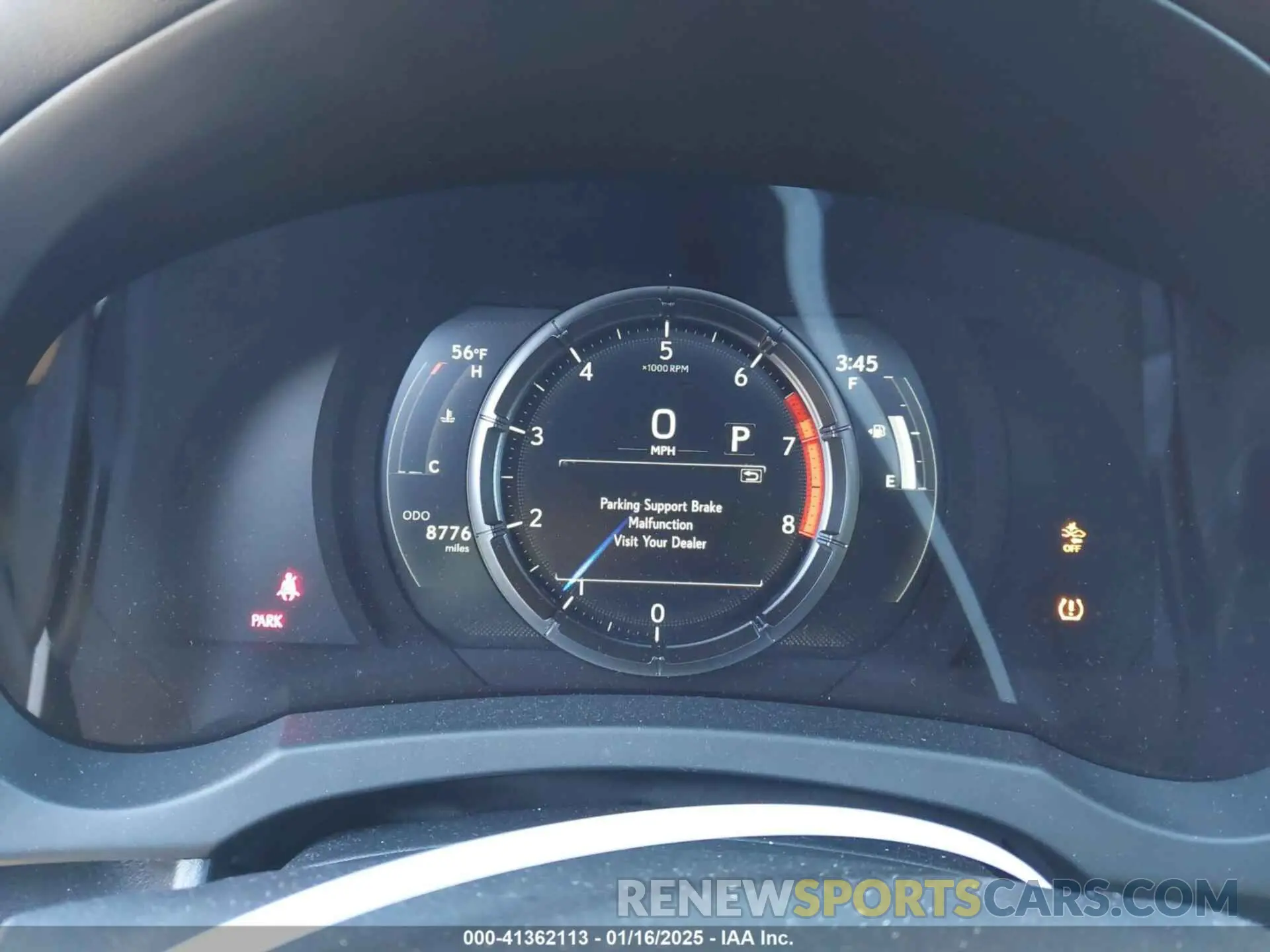 7 fotografías del automóvil dañado JTHGZ1B24R5076652 LEXUS IS 350 2024