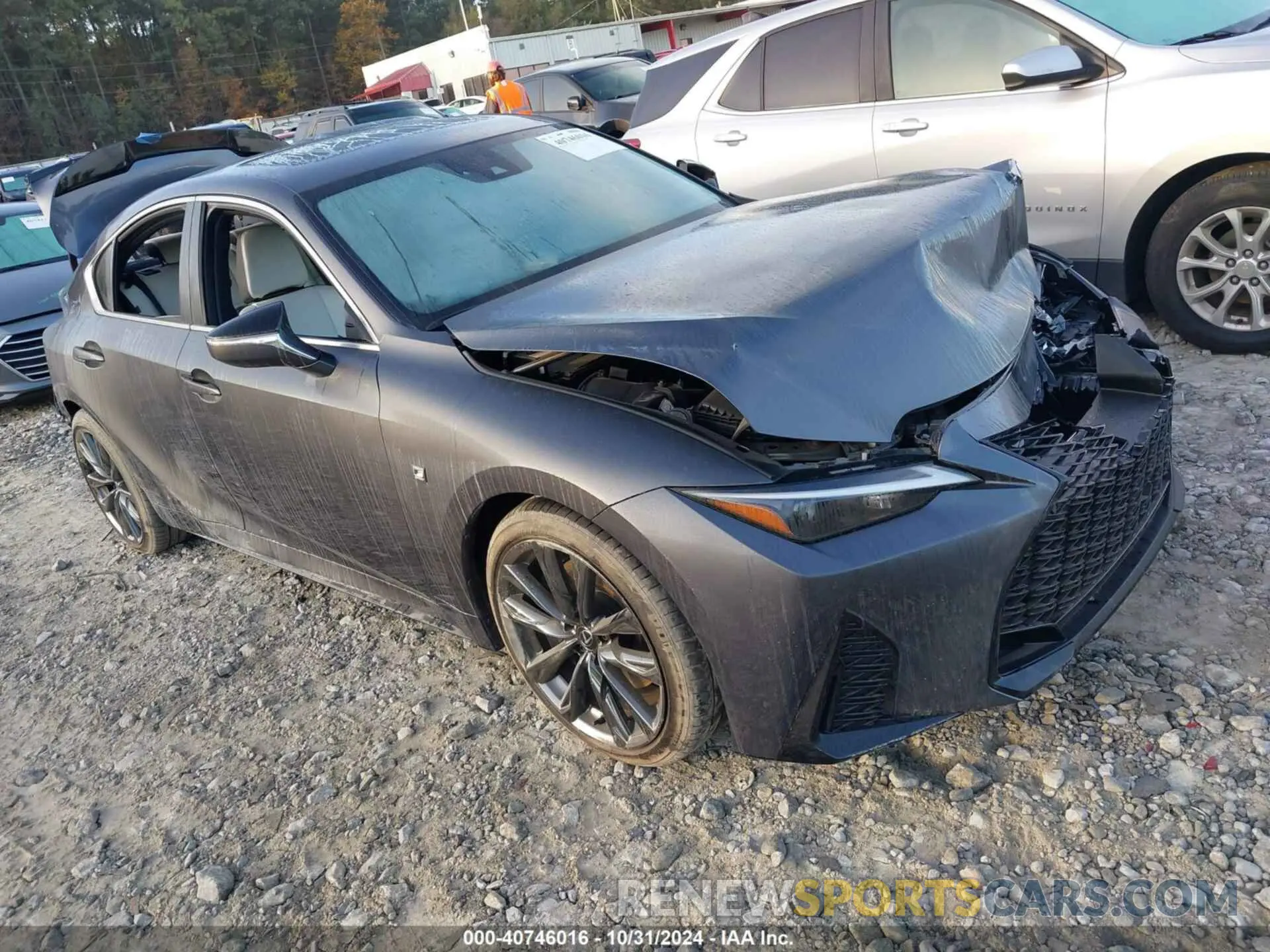 1 fotografías del automóvil dañado JTHGZ1B24R5079096 LEXUS IS 350 2024