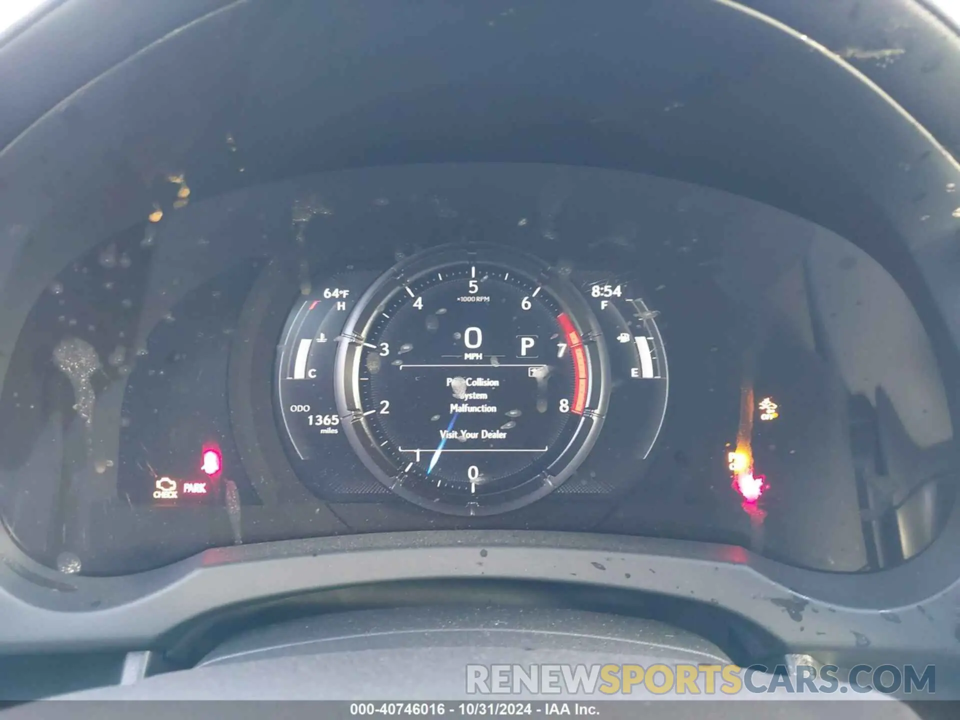 15 fotografías del automóvil dañado JTHGZ1B24R5079096 LEXUS IS 350 2024