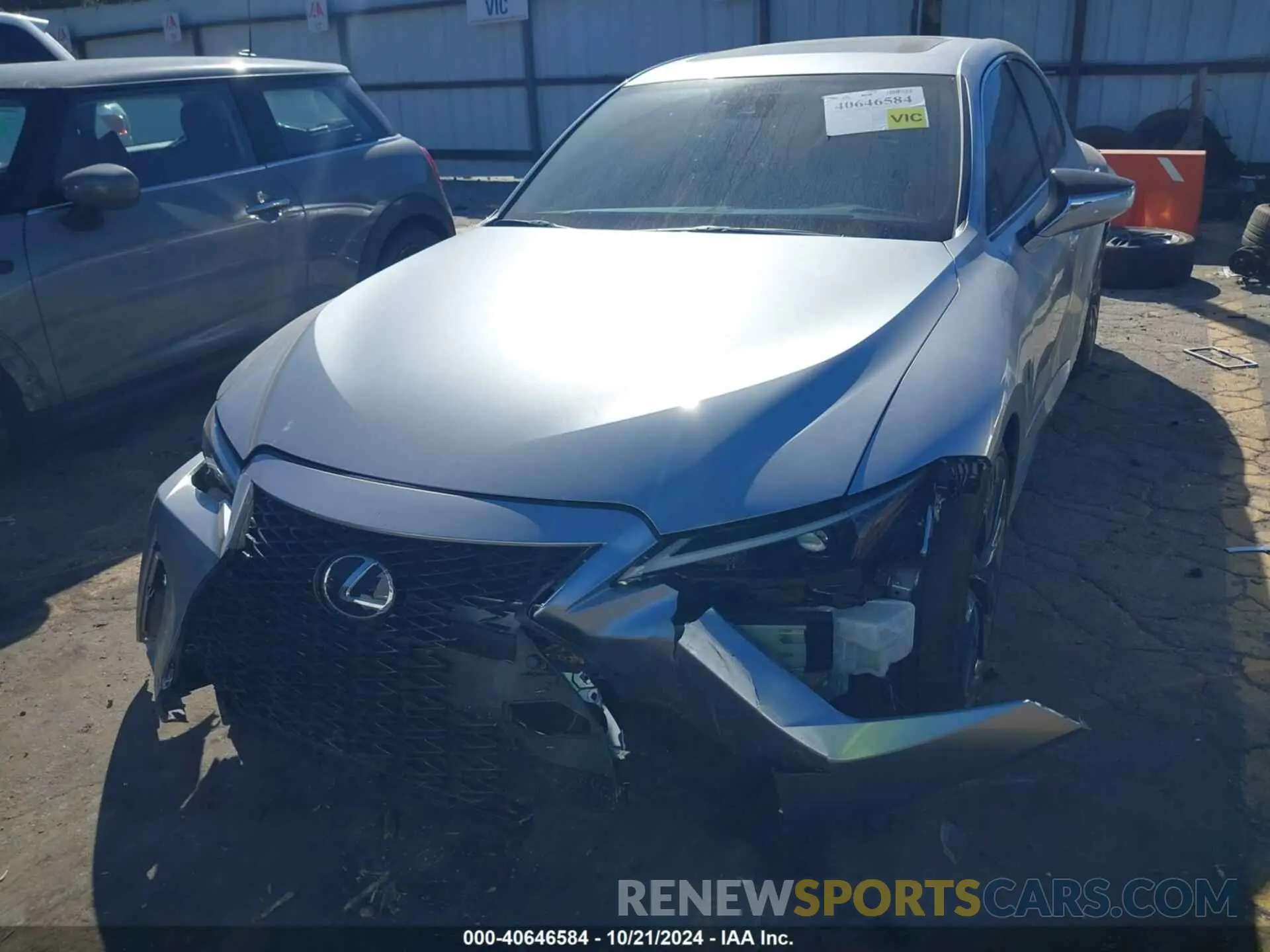 12 fotografías del automóvil dañado JTHGZ1B26R5077964 LEXUS IS 350 2024
