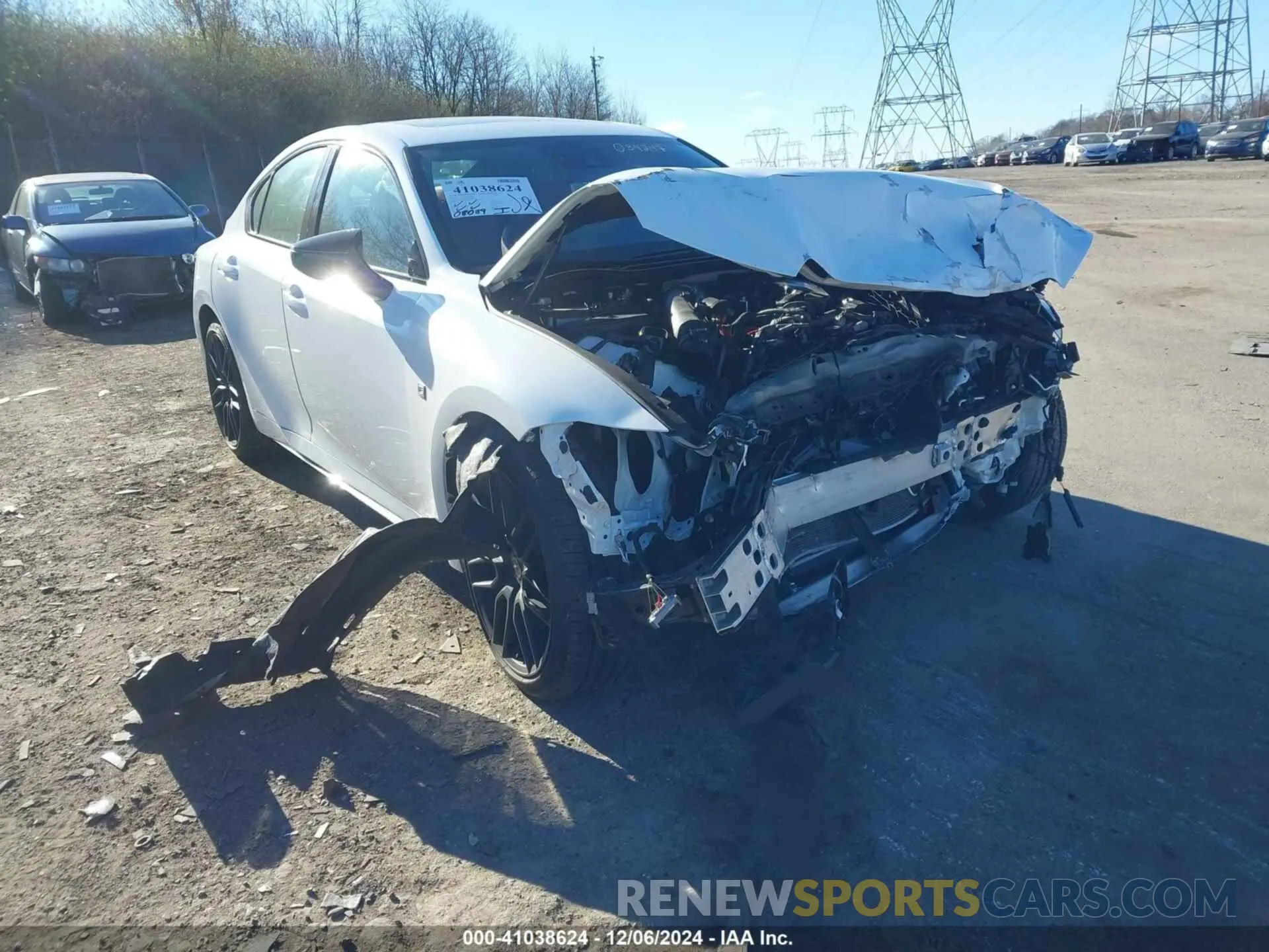 6 fotografías del automóvil dañado JTHGZ1E20R5034247 LEXUS IS 350 2024