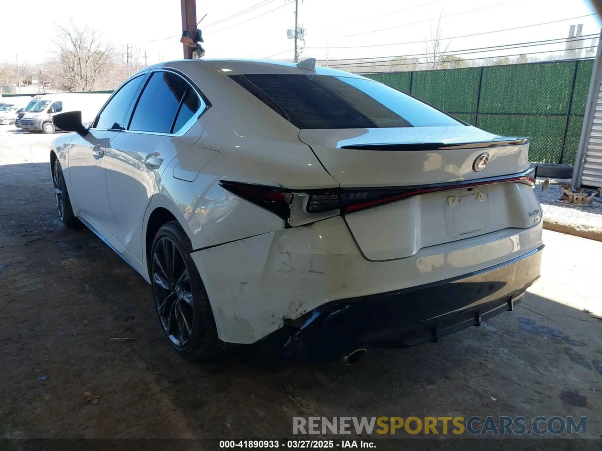 6 fotografías del automóvil dañado JTHGZ1E28R5036005 LEXUS IS 350 2024