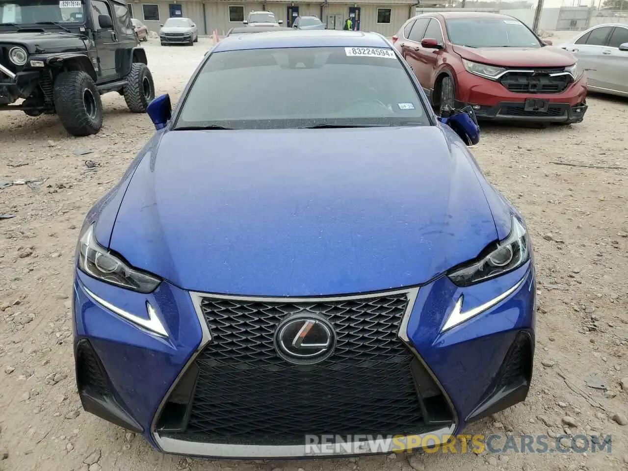5 fotografías del automóvil dañado JTHGZ1B26L5036810 LEXUS IS 350 F S 2020
