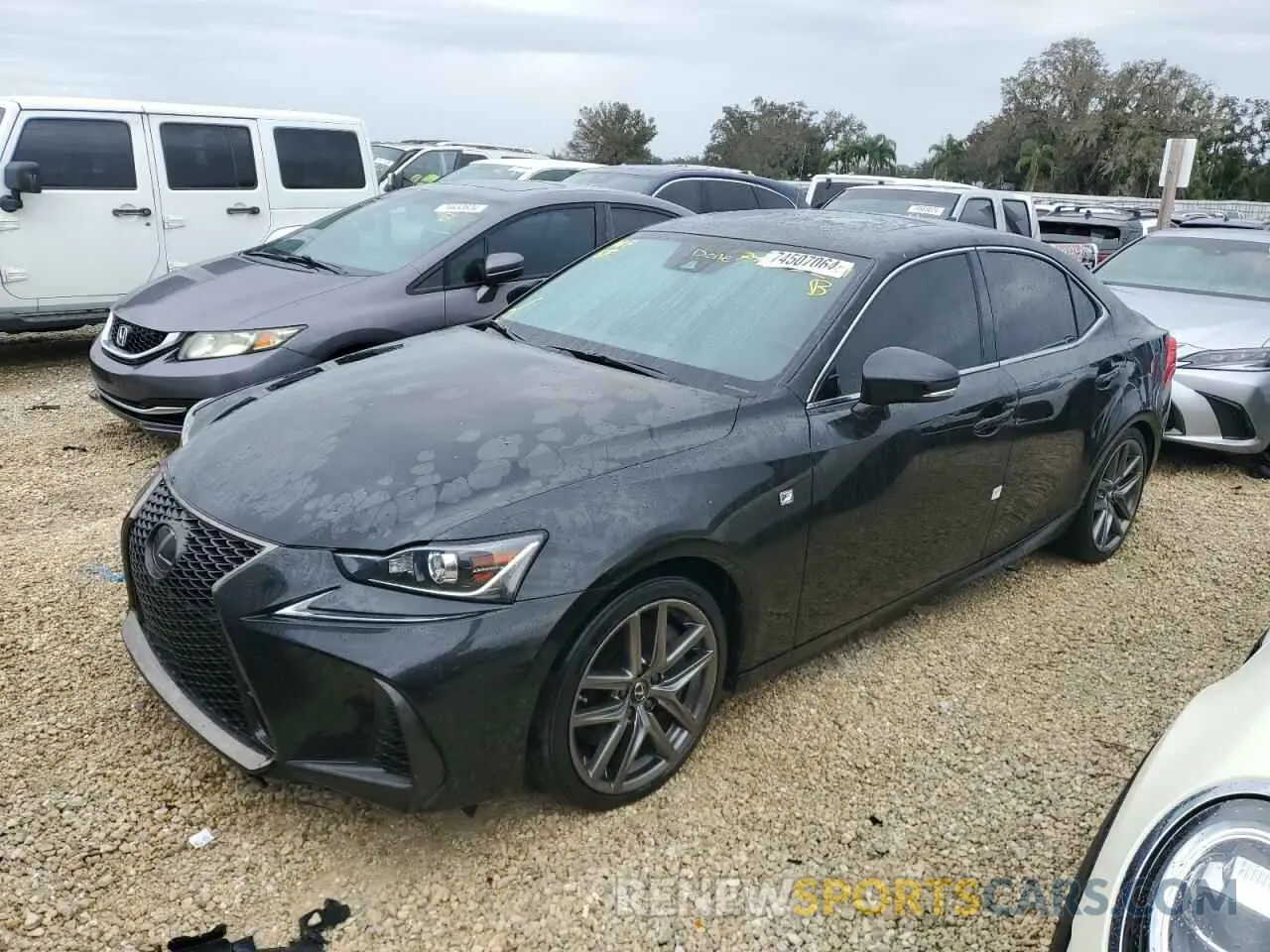 1 fotografías del automóvil dañado JTHGZ1B2XL5036485 LEXUS IS 350 F S 2020