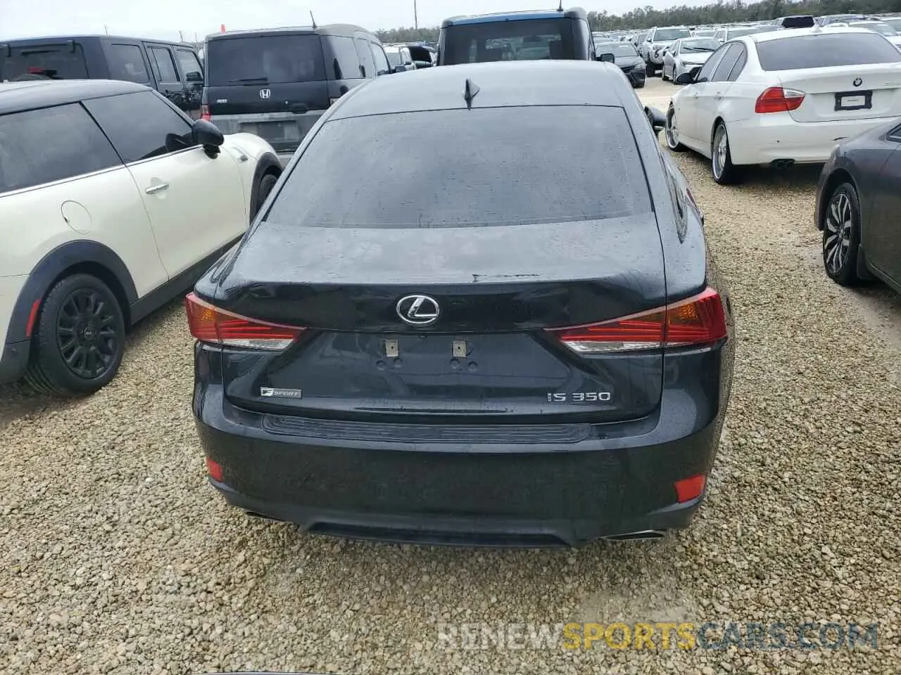 6 fotografías del automóvil dañado JTHGZ1B2XL5036485 LEXUS IS 350 F S 2020