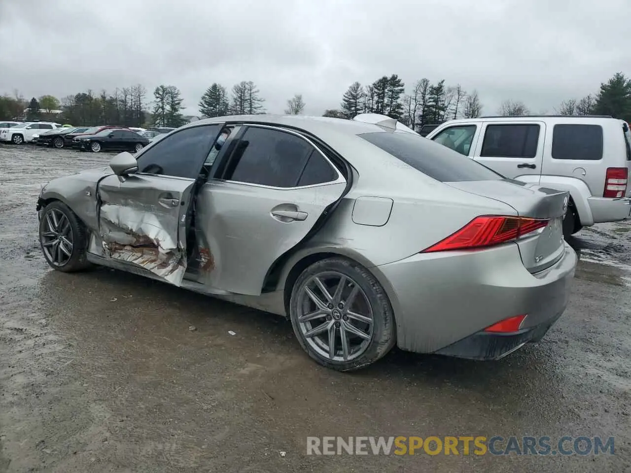 2 fotografías del automóvil dañado JTHGZ1E2XL5018242 LEXUS IS 350 F S 2020
