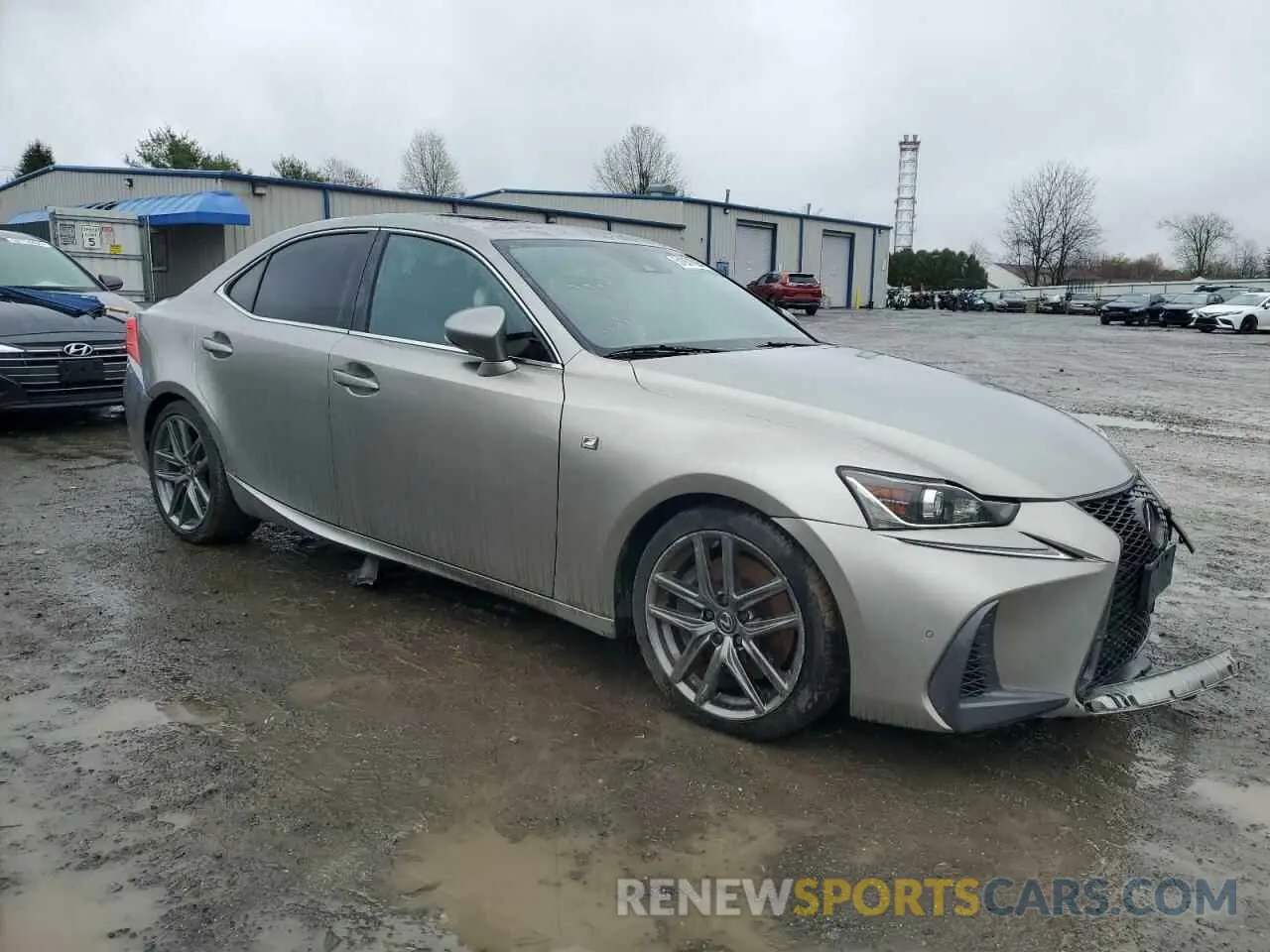 4 fotografías del automóvil dañado JTHGZ1E2XL5018242 LEXUS IS 350 F S 2020