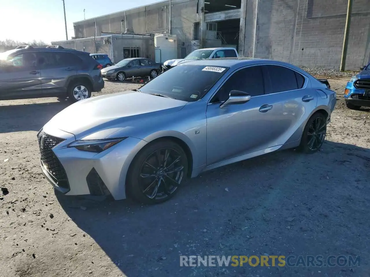 1 fotografías del automóvil dañado JTHGZ1B20M5046105 LEXUS IS 350 F S 2021