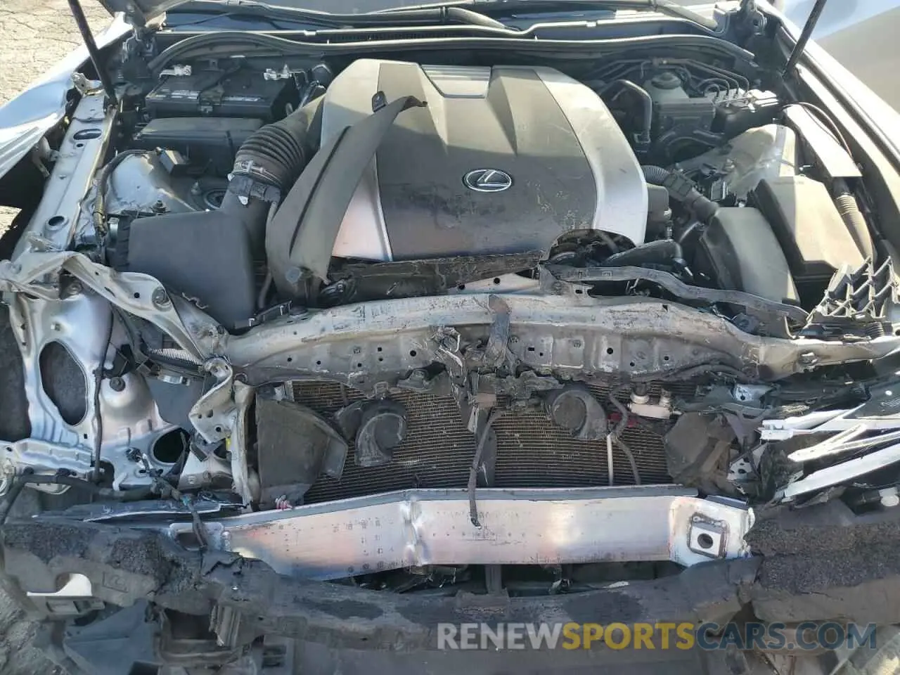 11 fotografías del automóvil dañado JTHGZ1B25M5041837 LEXUS IS 350 F S 2021