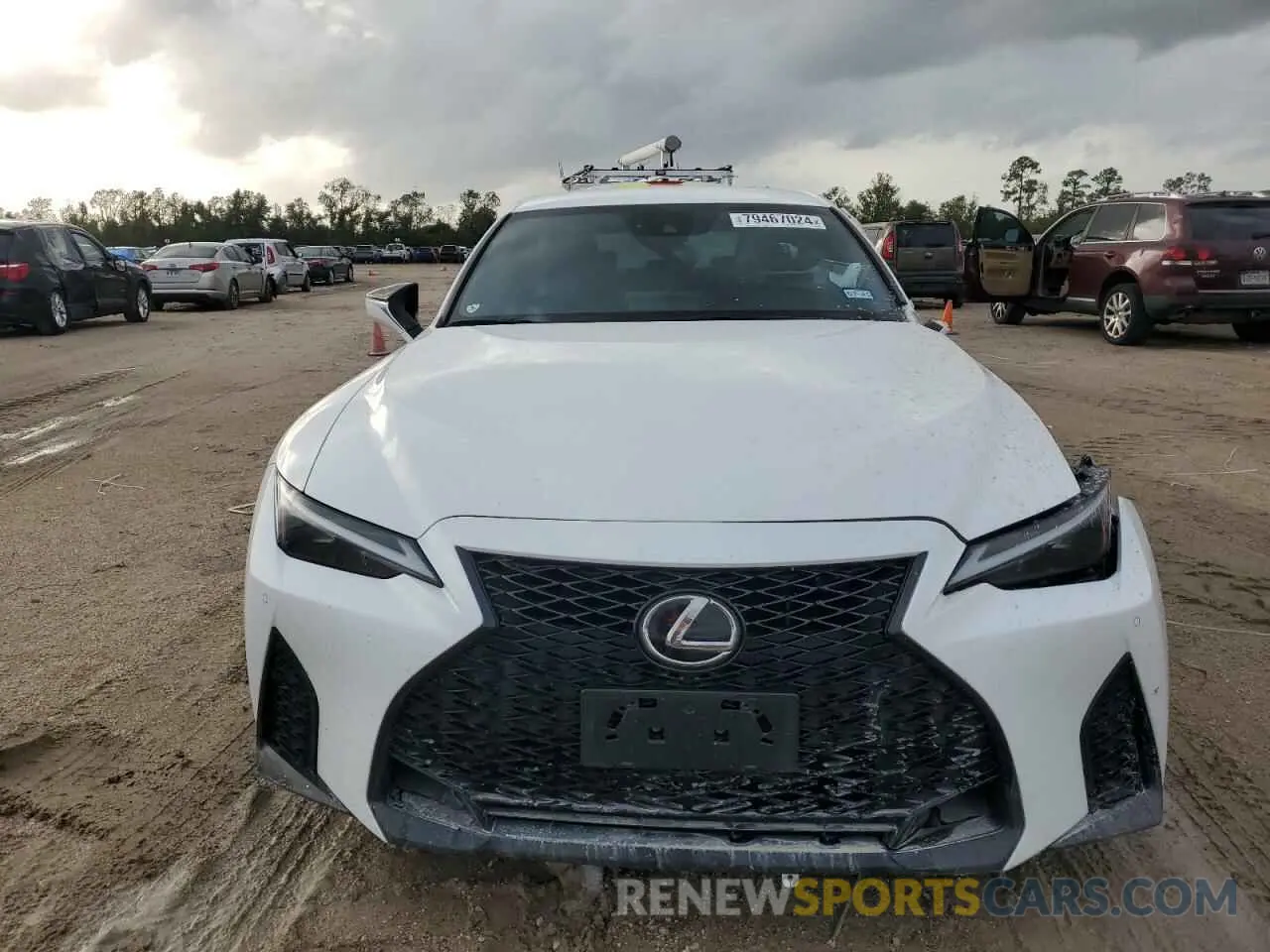 5 fotografías del automóvil dañado JTHGZ1B25M5041885 LEXUS IS 350 F S 2021
