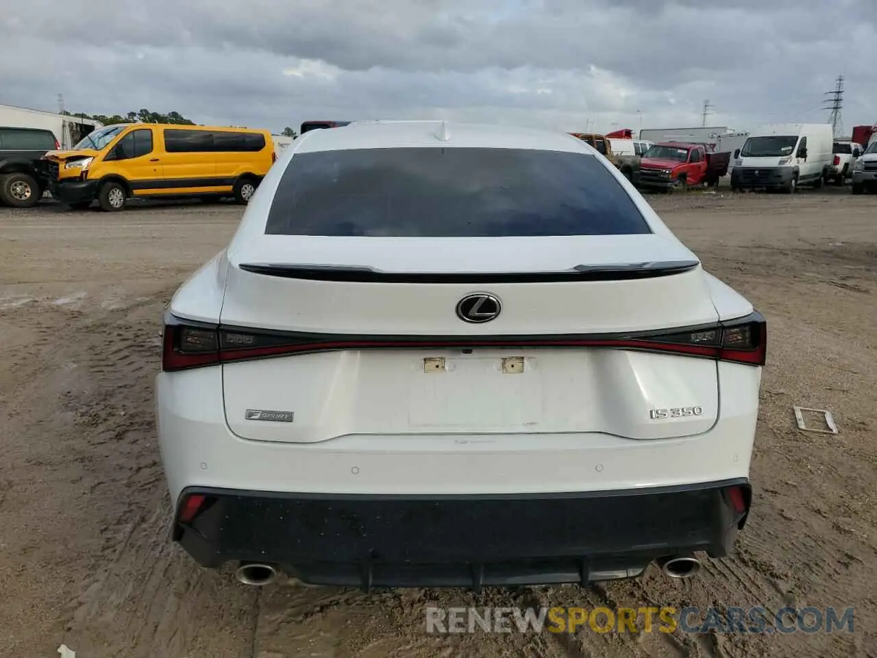 6 fotografías del automóvil dañado JTHGZ1B25M5041885 LEXUS IS 350 F S 2021