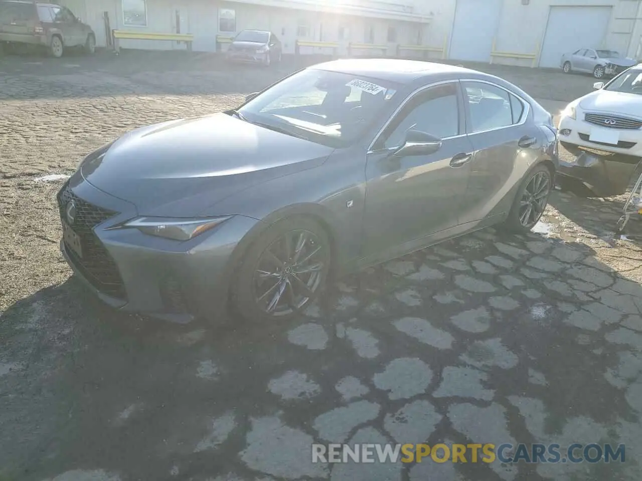 1 fotografías del automóvil dañado JTHGZ1B26M5044813 LEXUS IS 350 F S 2021