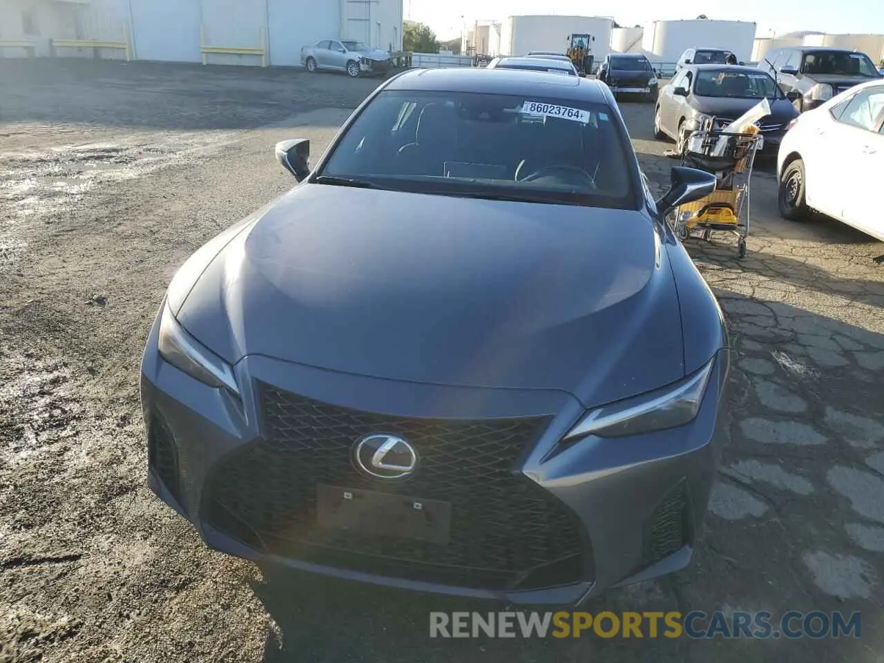 5 fotografías del automóvil dañado JTHGZ1B26M5044813 LEXUS IS 350 F S 2021